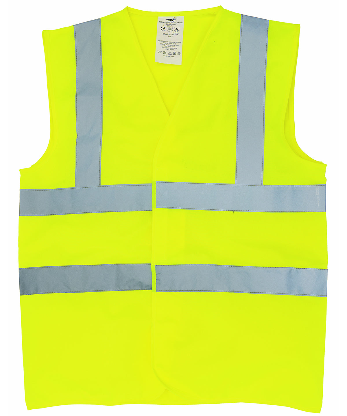 Yoko Flame-retardant hi-vis sleeveless waistcoat (HVW100FR)