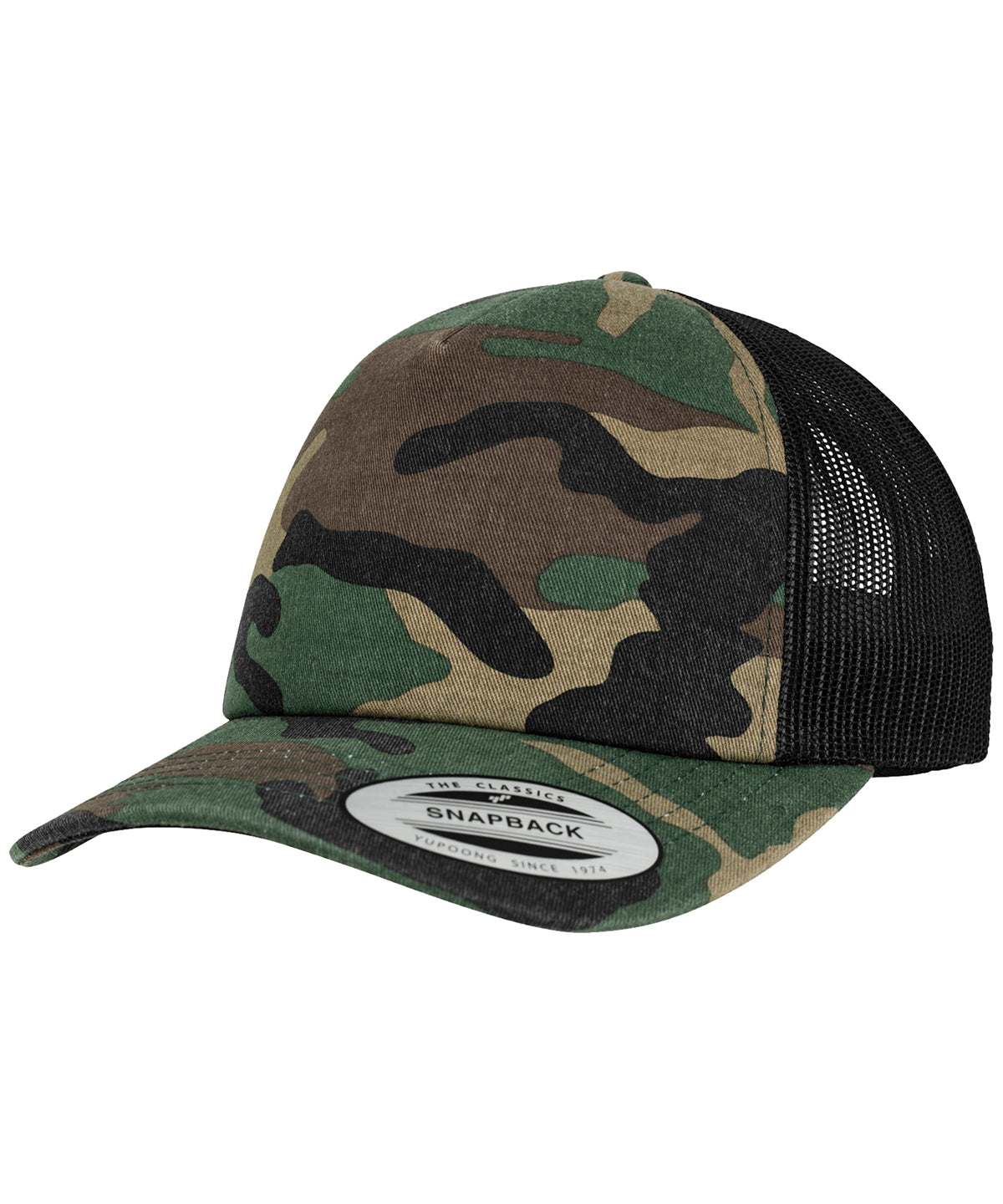 Flexfit by Yupoong Camo trucker cap (6606C)
