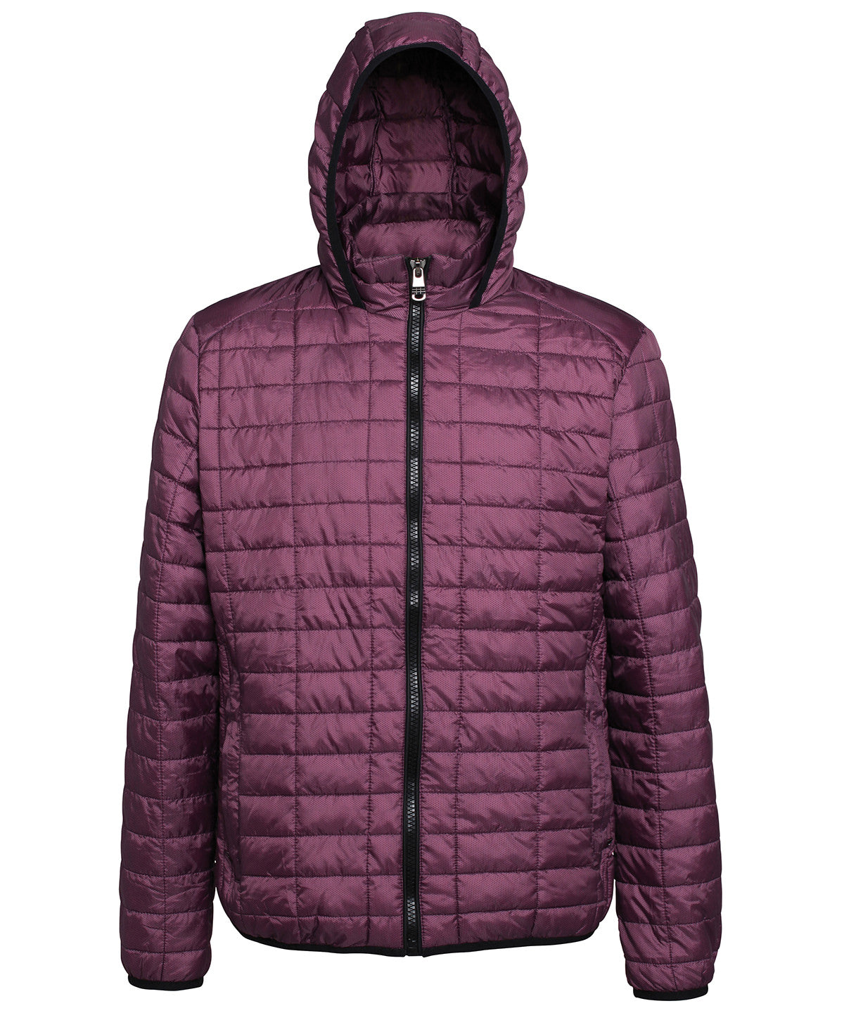 2786 Honeycomb hooded jacket