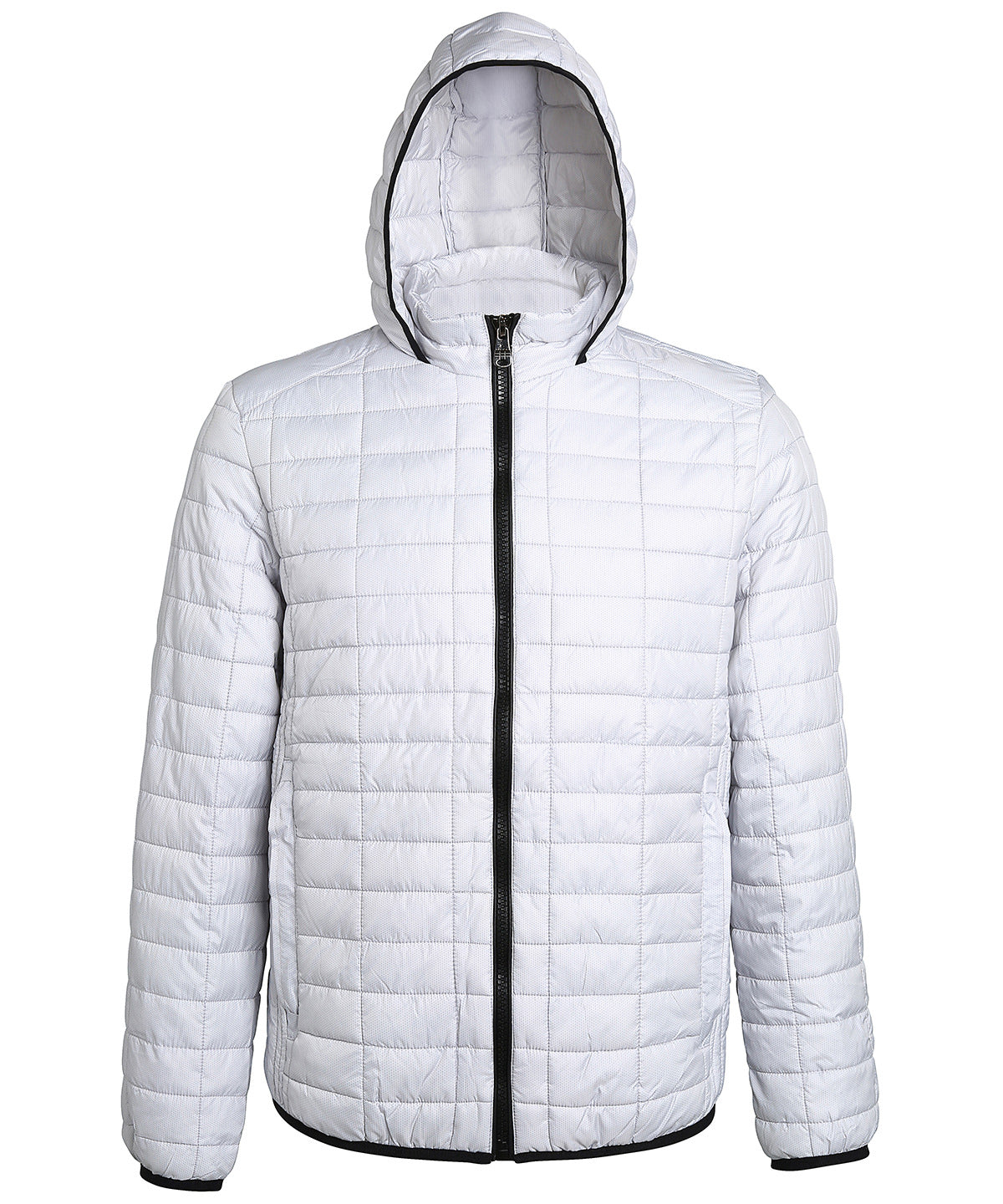 2786 Honeycomb hooded jacket