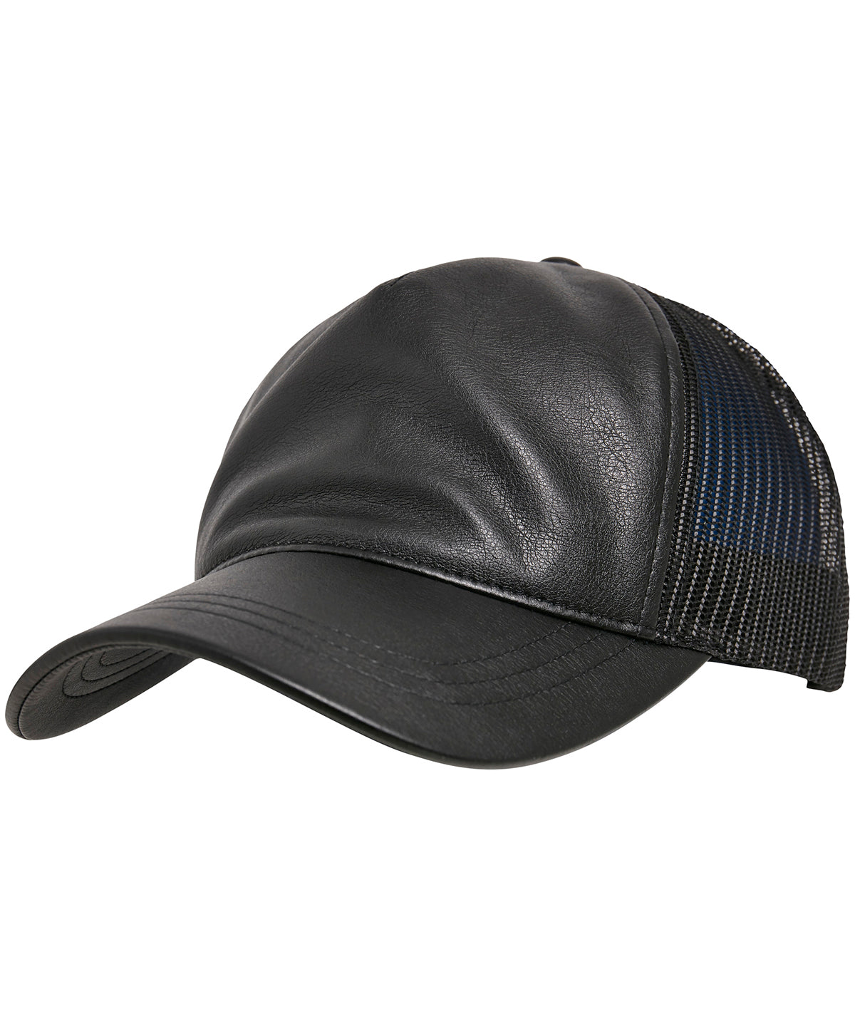 Flexfit by Yupoong Leather trucker