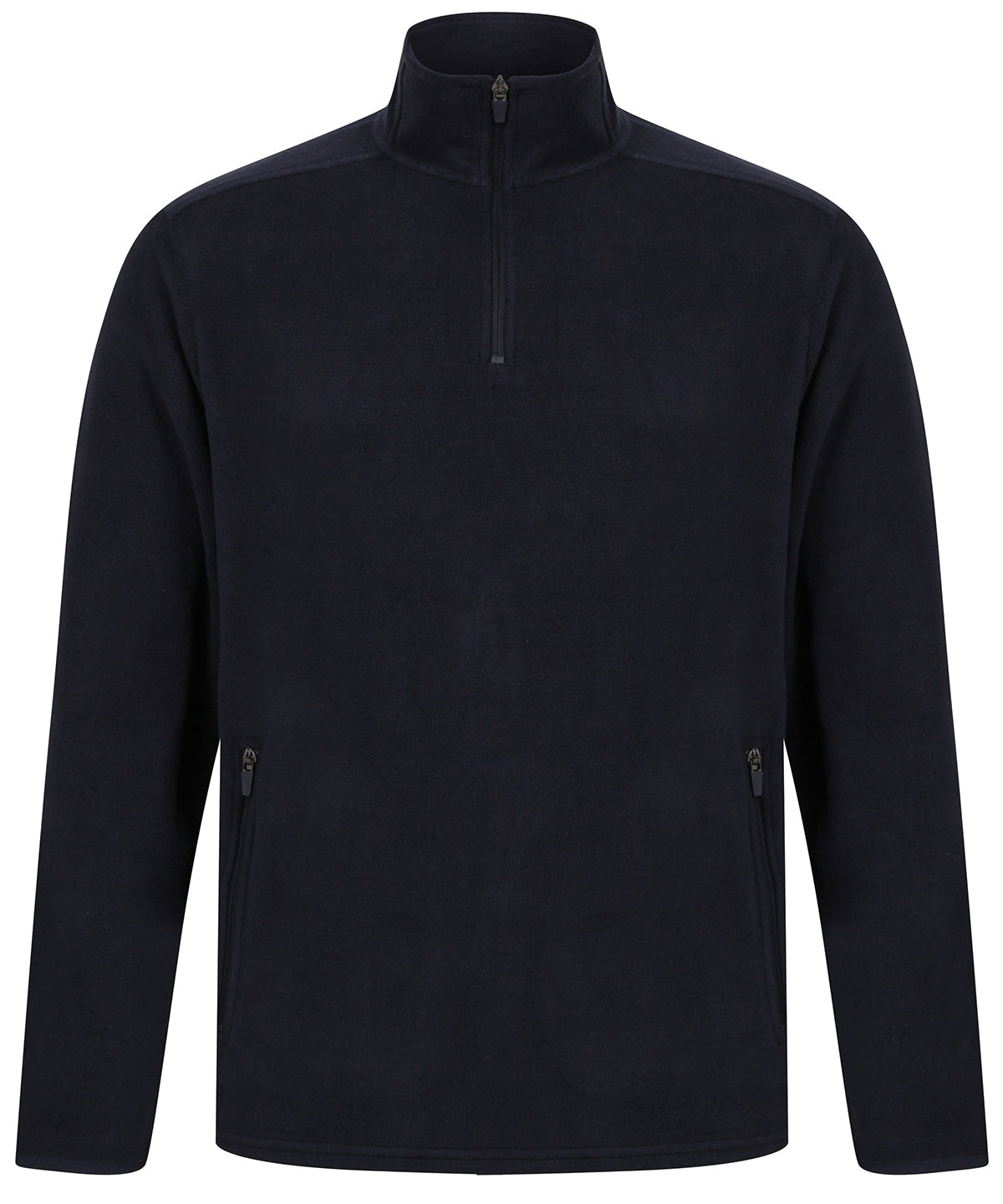 Henbury ¼ zip microfleece jacket