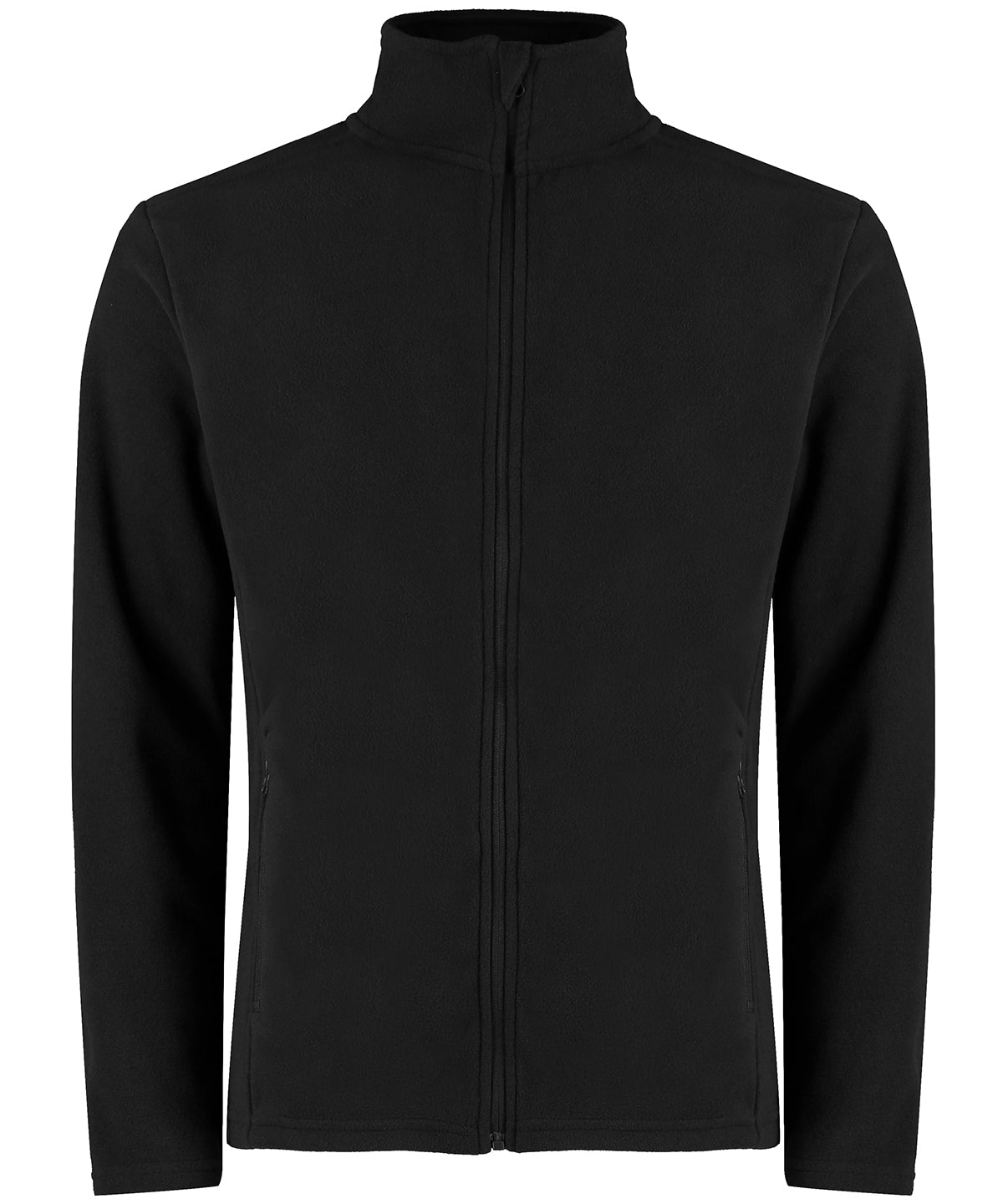 Kustom Kit Regular Fit Corporate Microfleece in Black