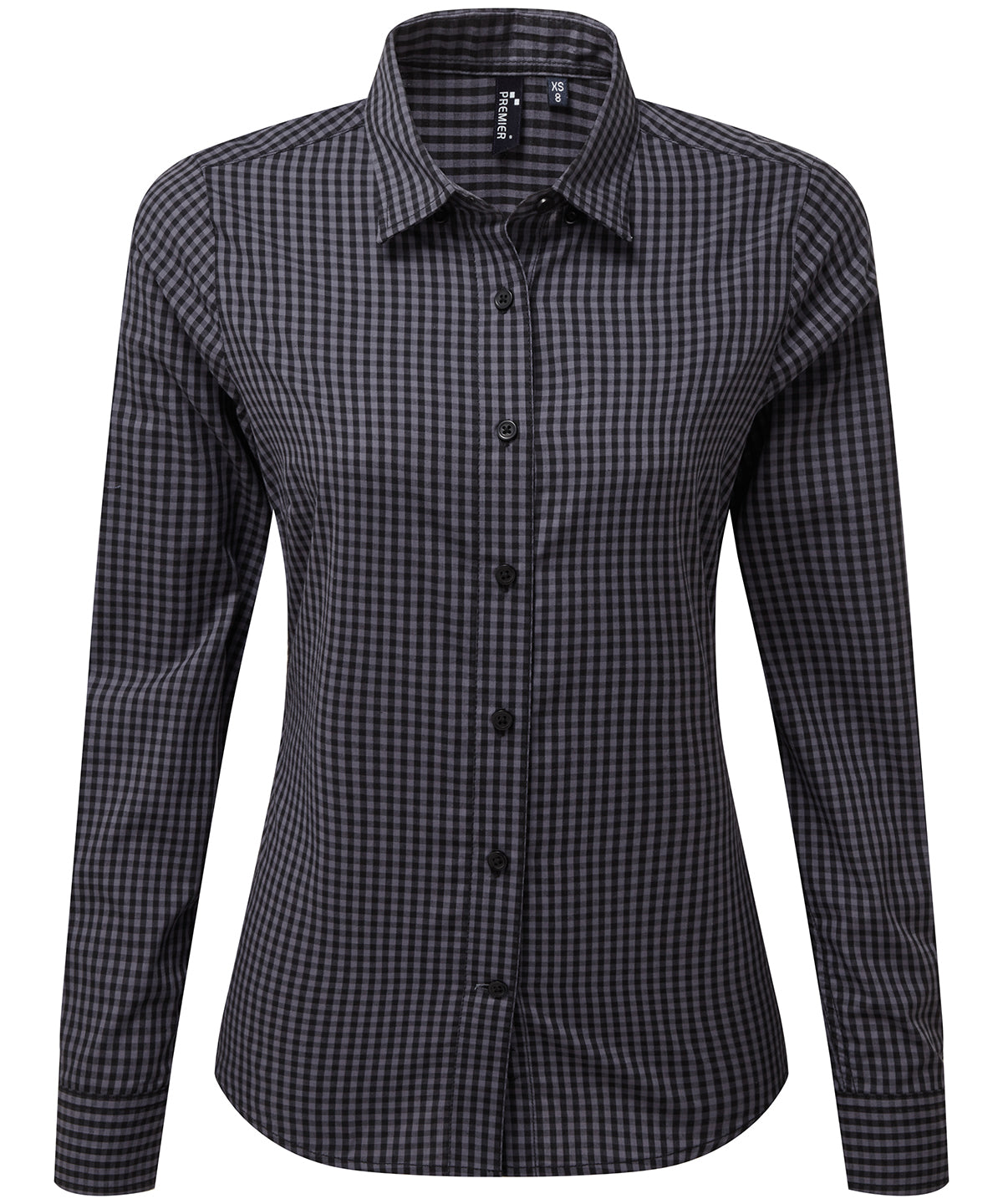 Premier Women's Maxton check long sleeve shirt