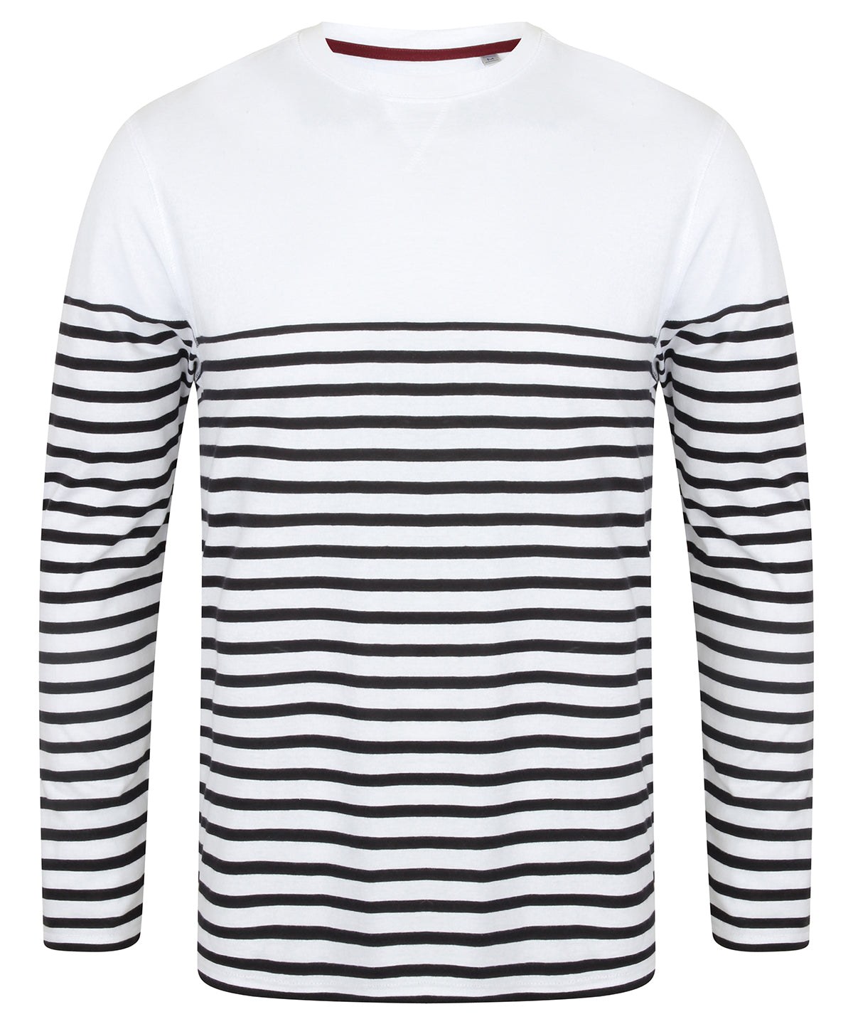 Front Row Long sleeve Breton striped T