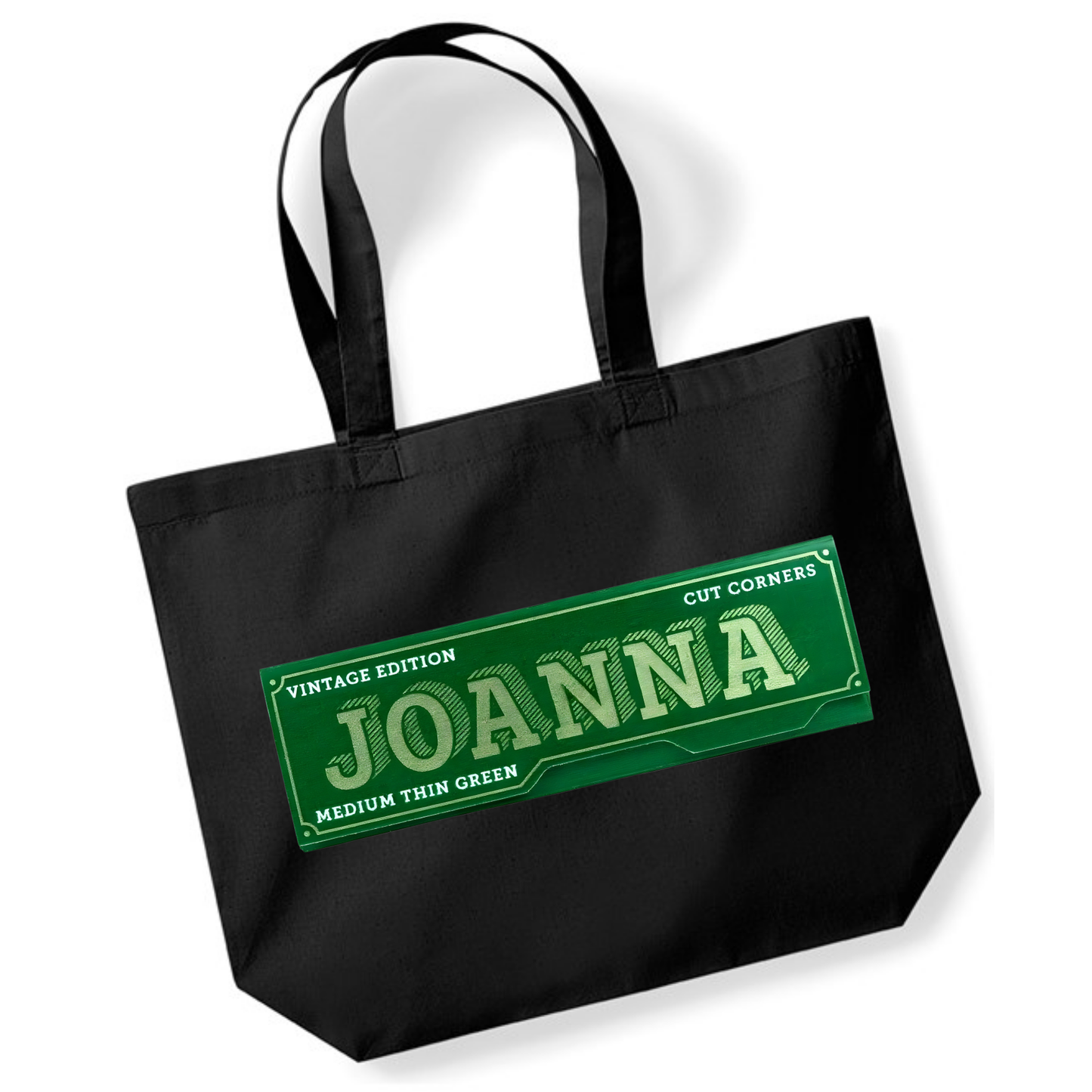 Joanna – Retro Logo Tote Bag