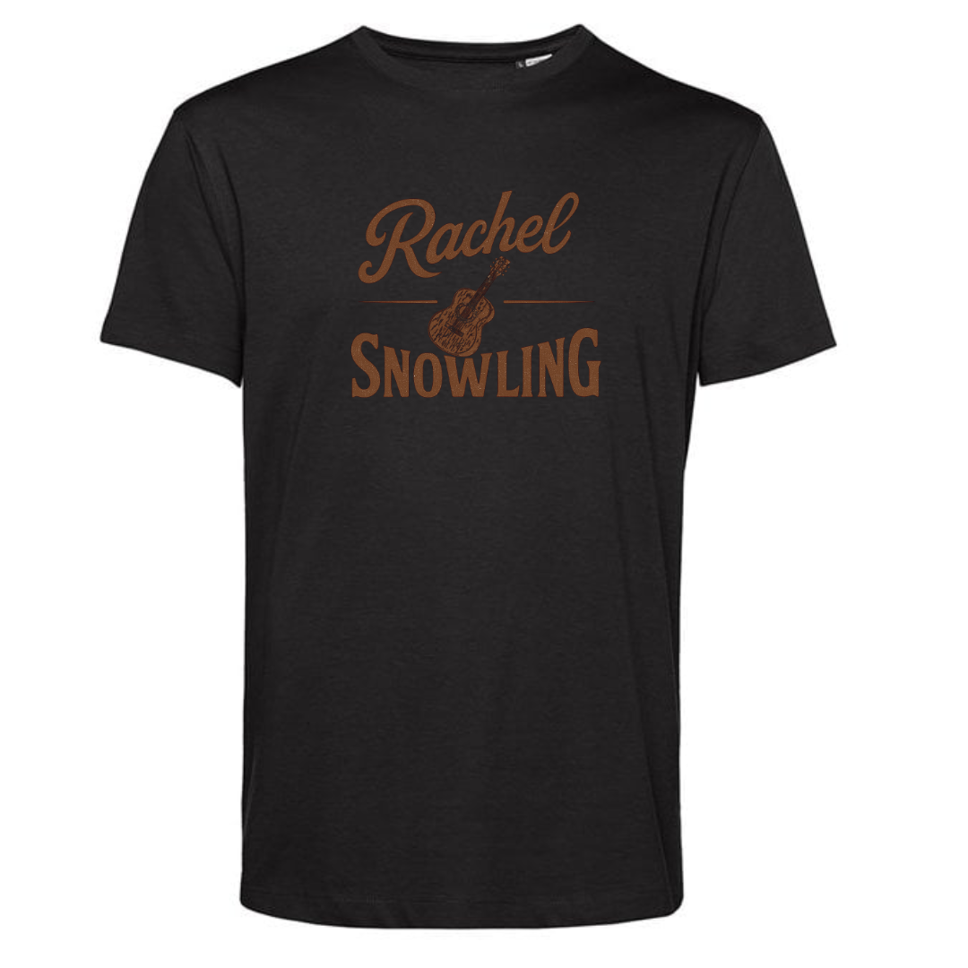 Rachel Snowling Acoustic Logo Tee - Black
