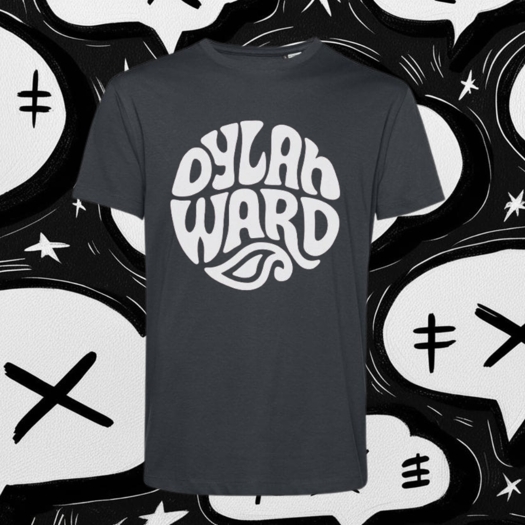 Dylan Ward Large Logo T-Shirt – Black or White