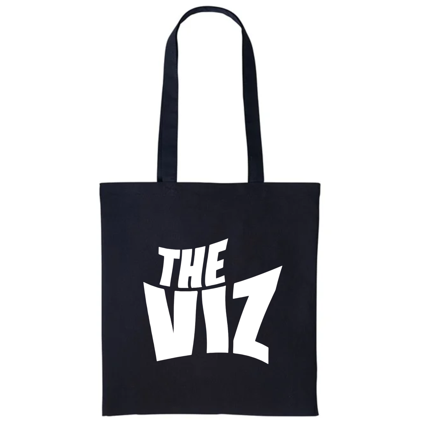 THE VIZ – Official Logo Tote Bag (BLACK EDITION)