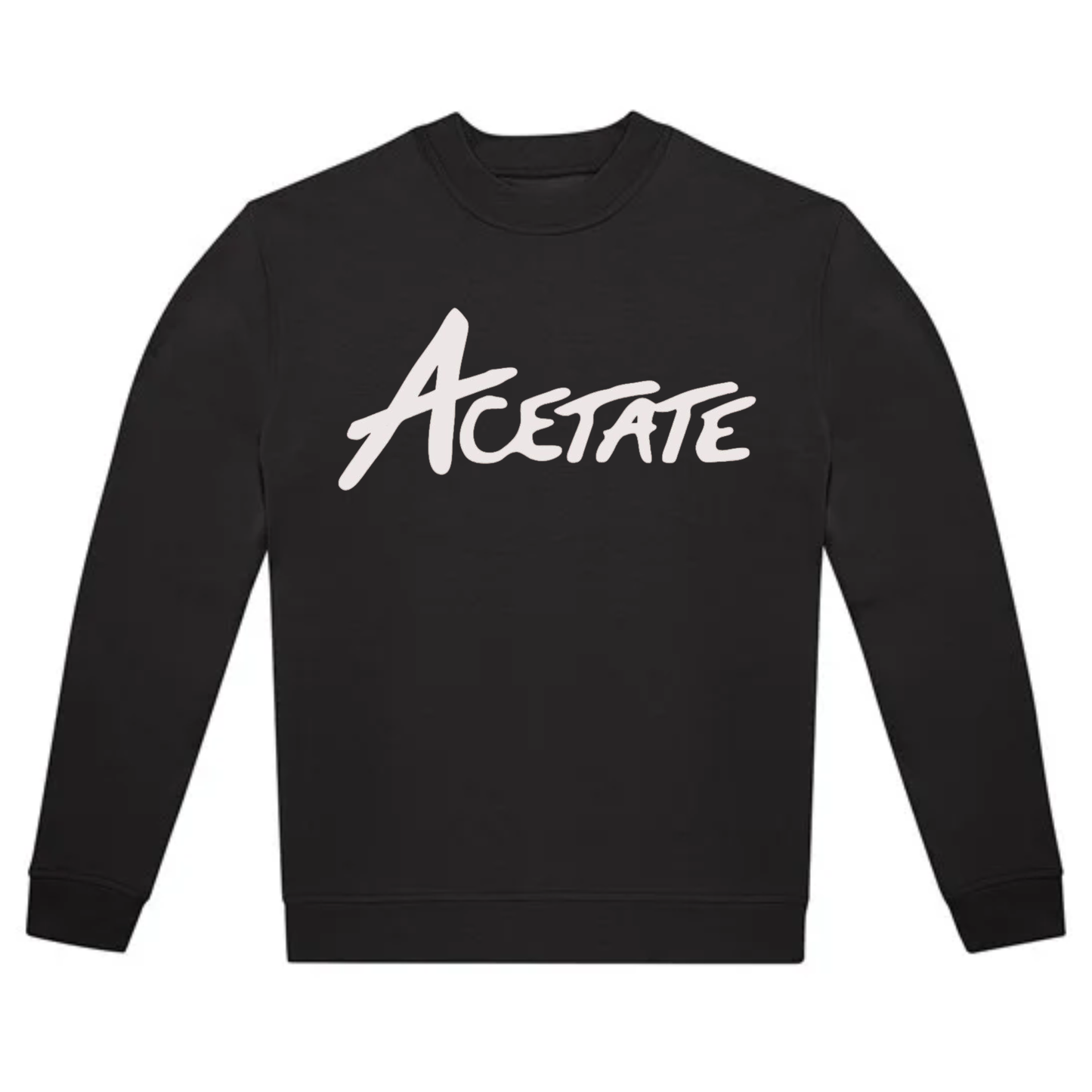 ACETATE Signature Logo Sweatshirt (BLACK EDITION)