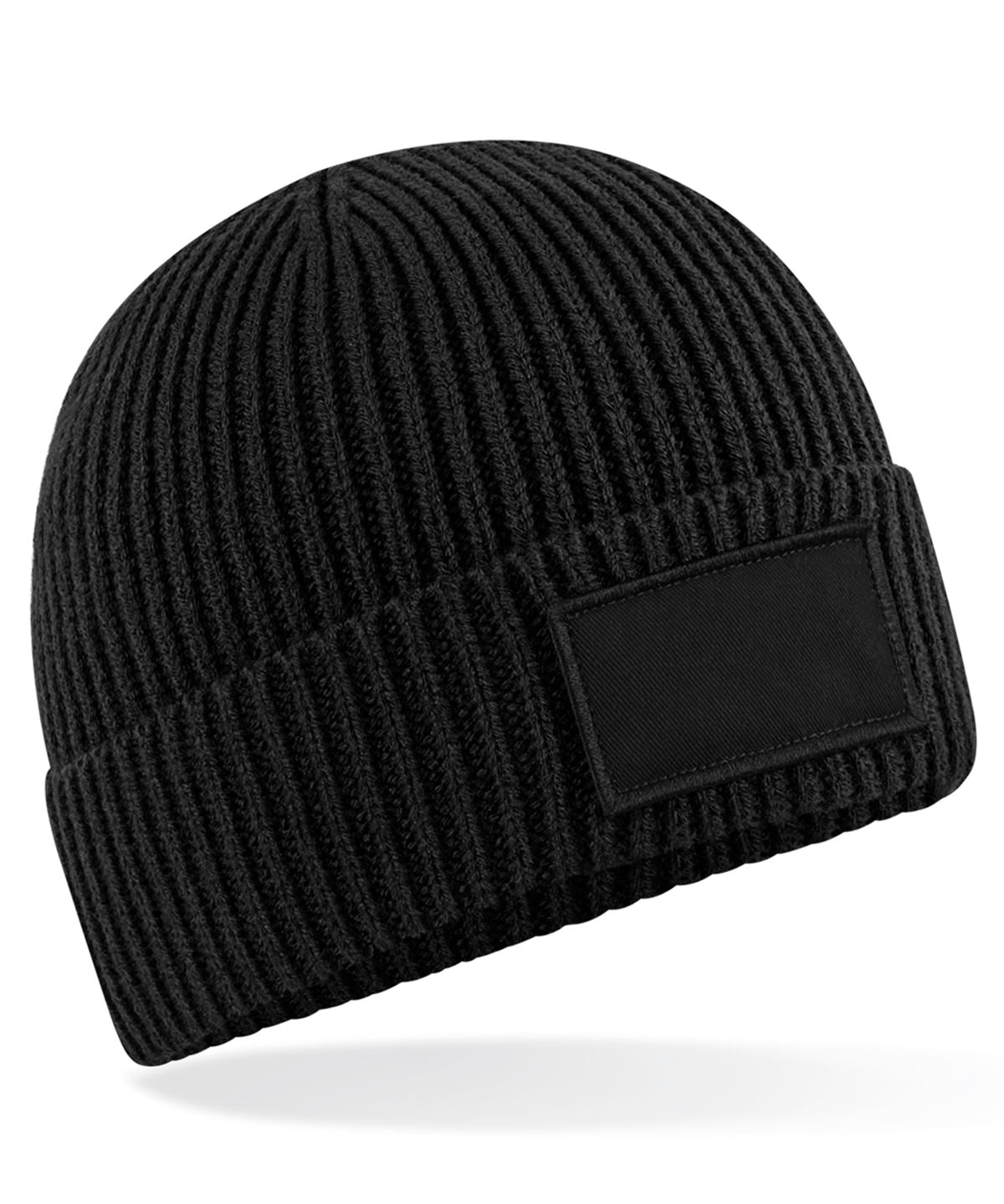 Beechfield Fashion patch beanie