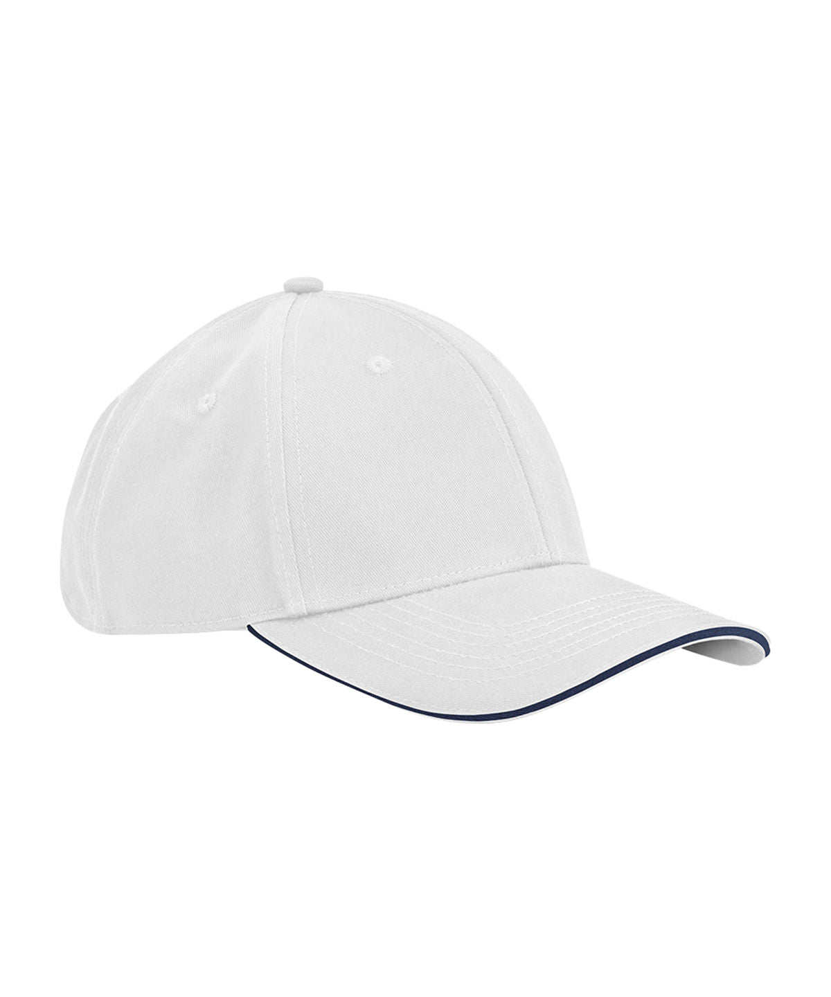 Beechfield EarthAware® classic organic cotton 6-panel cap – sandwich peak
