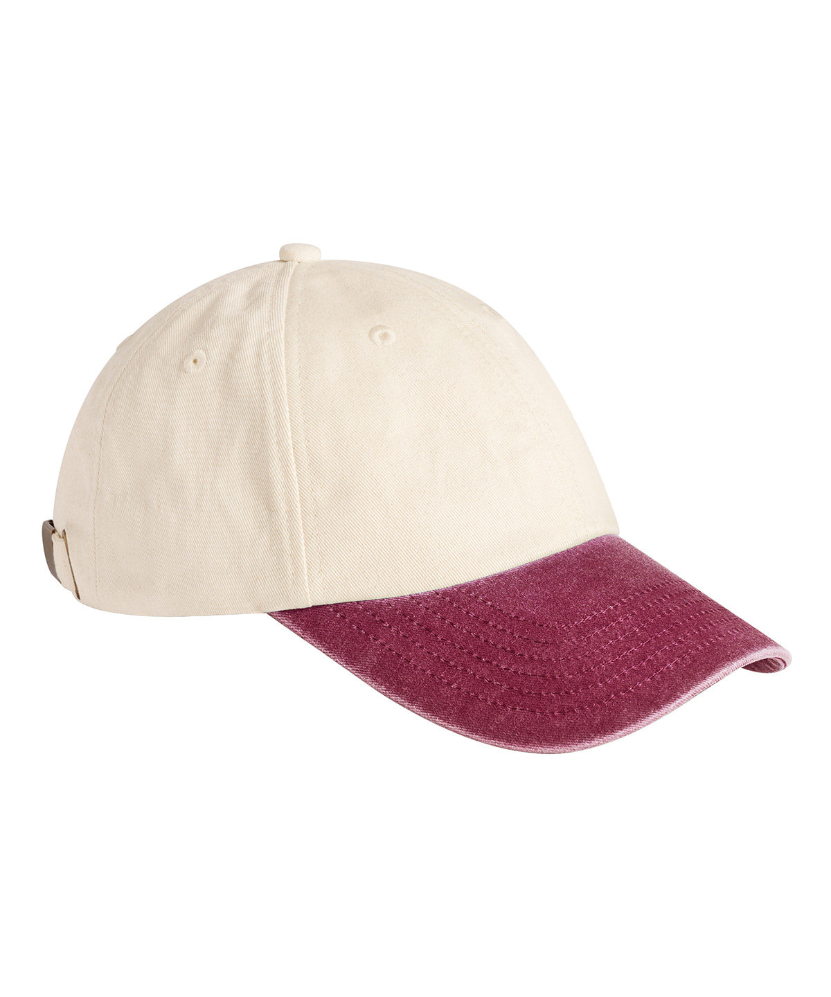 Beechfield Contrast peak low-profile vintage cap