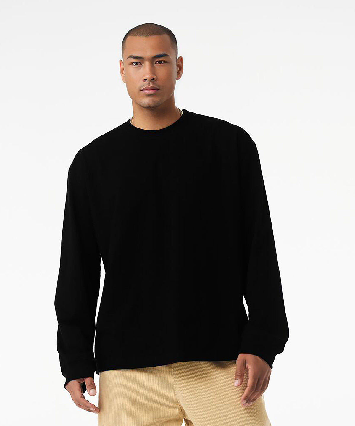 Bella Canvas Unisex Long Sleeve Heavy Tee, ready to custom print with your logo or design