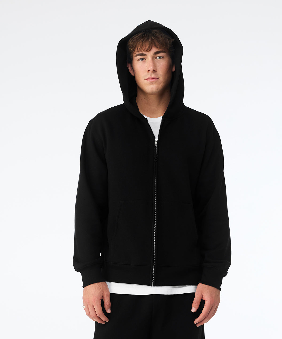 Bella+Canvas Unisex Heavy Full-Zip Hoodie, ready to custom print with your logo or design