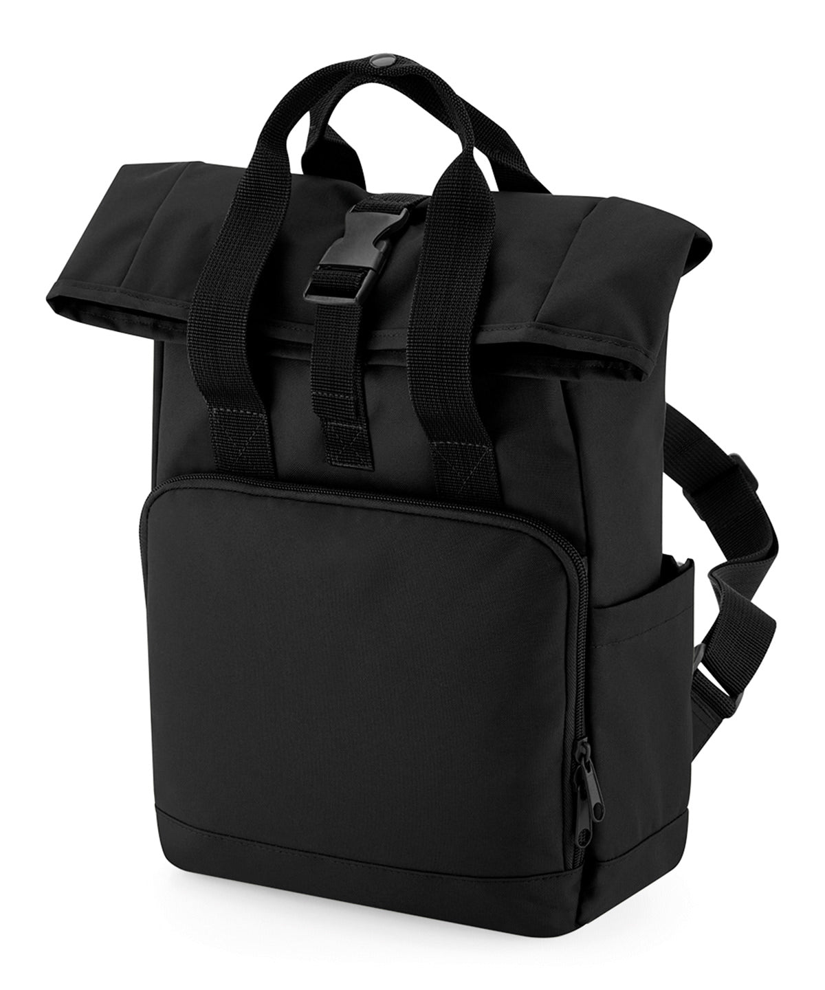 Bagbase Recycled mini twin handle roll-top backpack