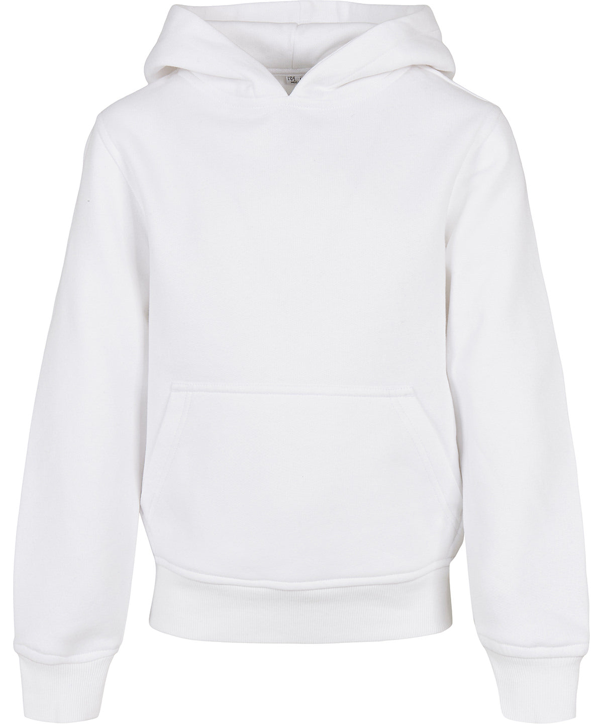 Build Your Brand Organic kids basic hoodie