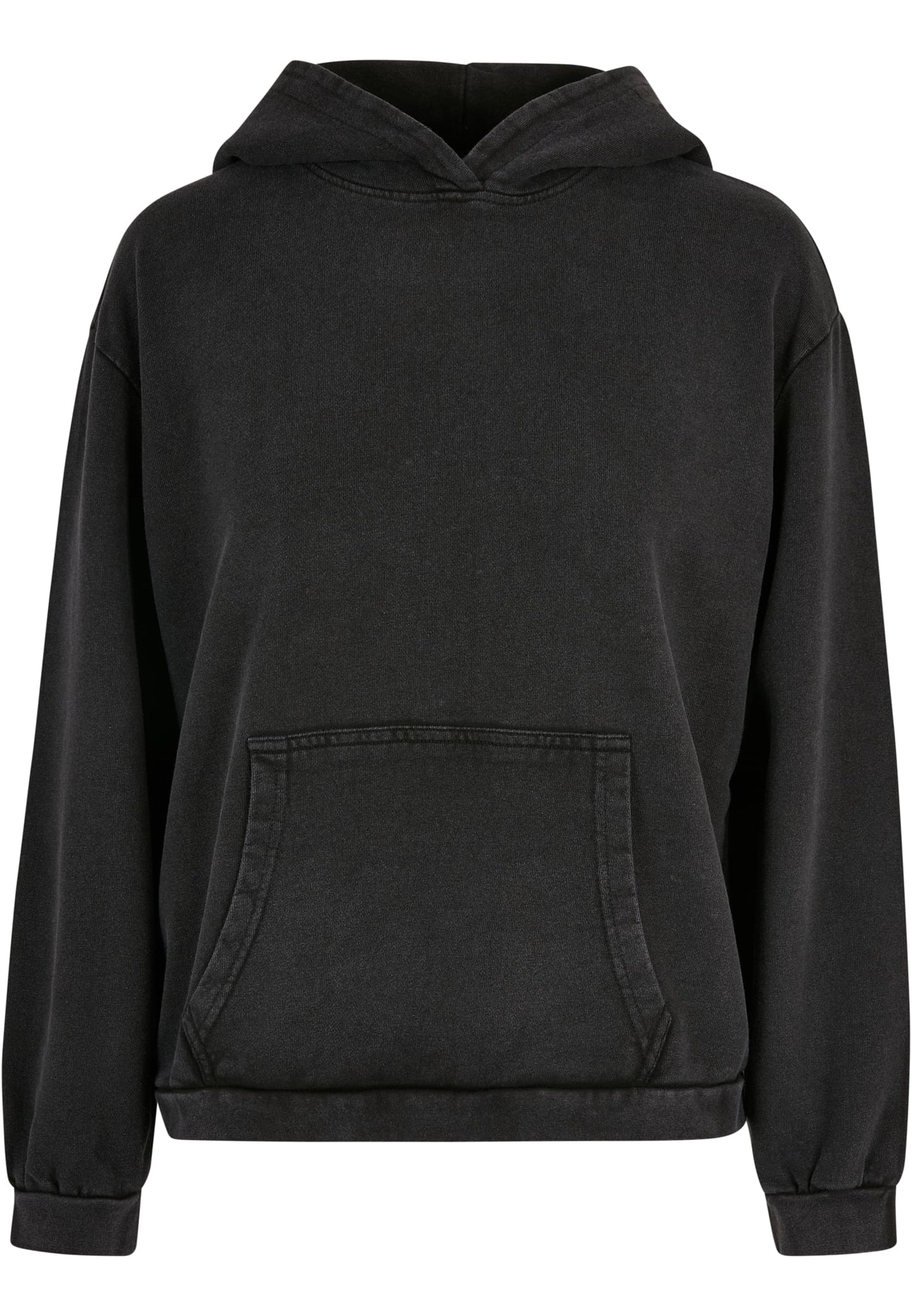 Build Your Brand Women's acid washed oversized hoodie