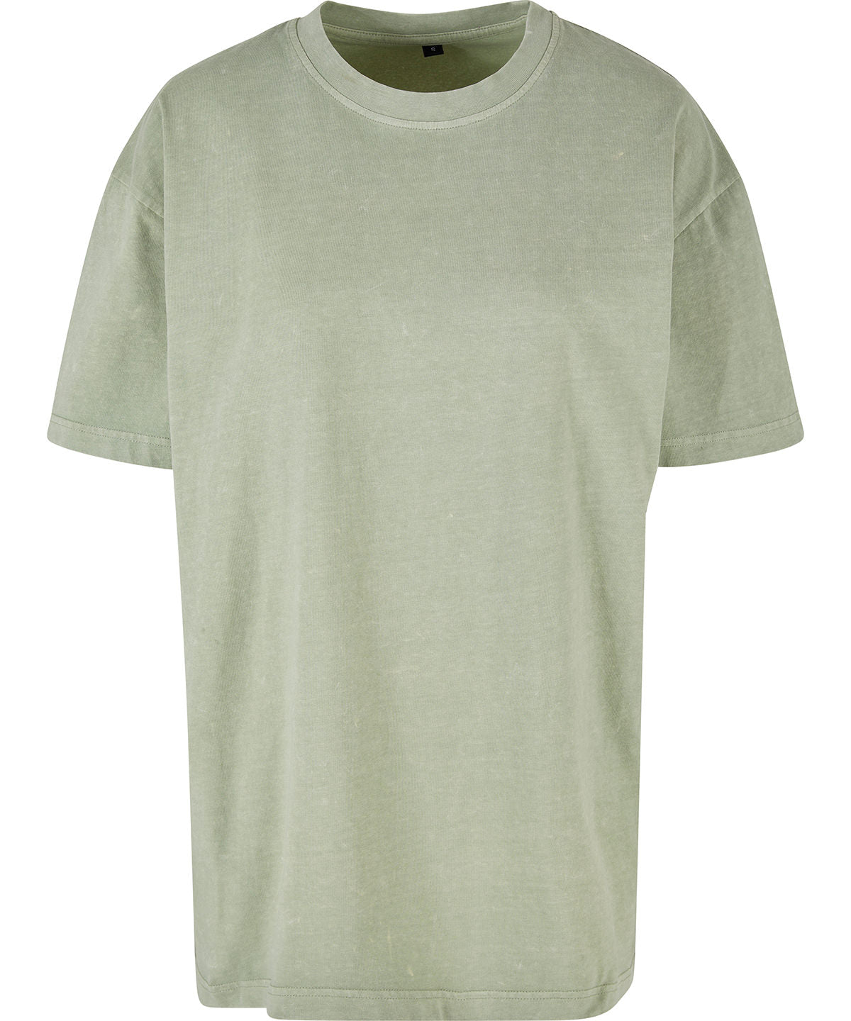 Build Your Brand Women’s oversized acid wash tee