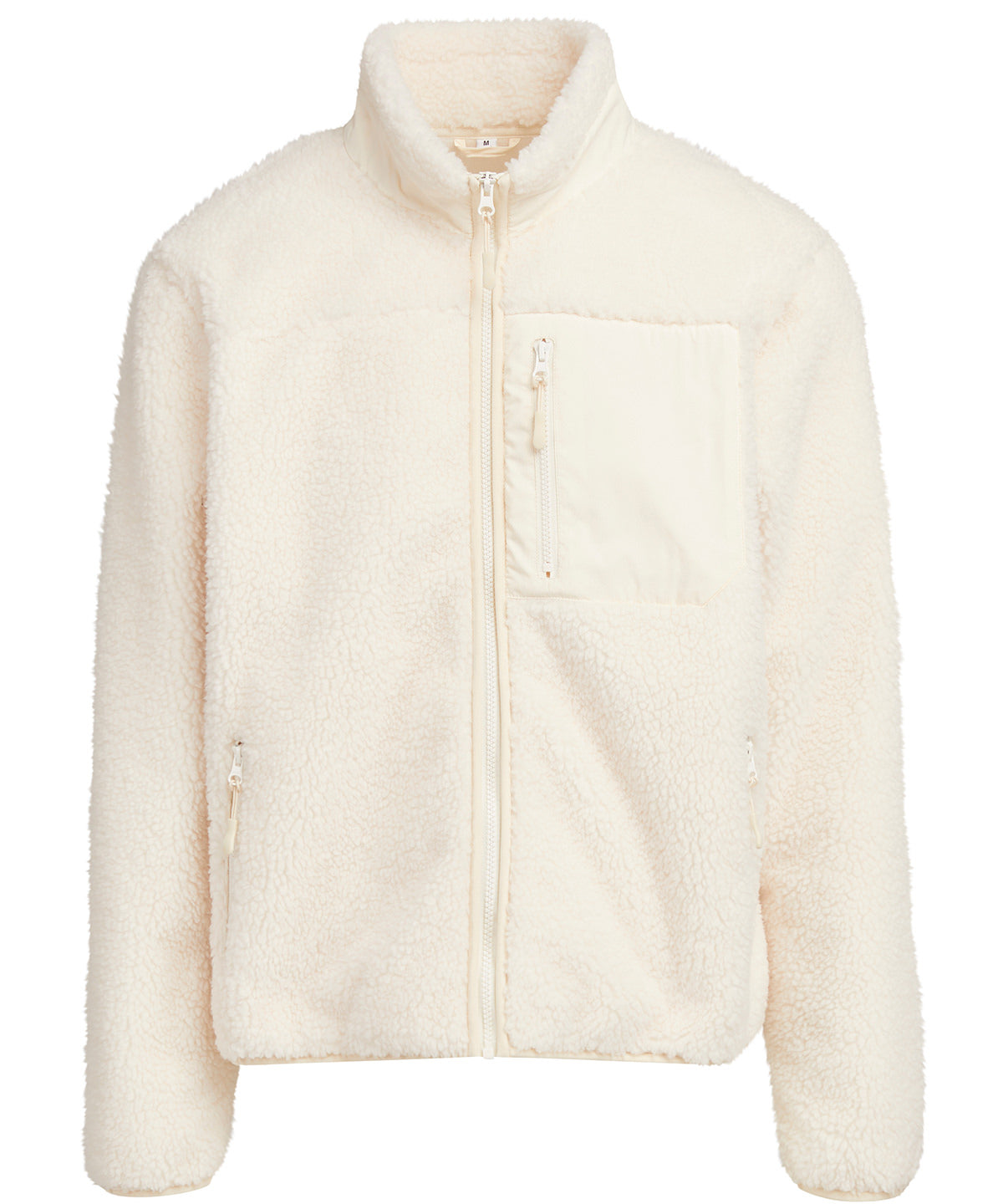 Build Your Brand Bonded sherpa jacket