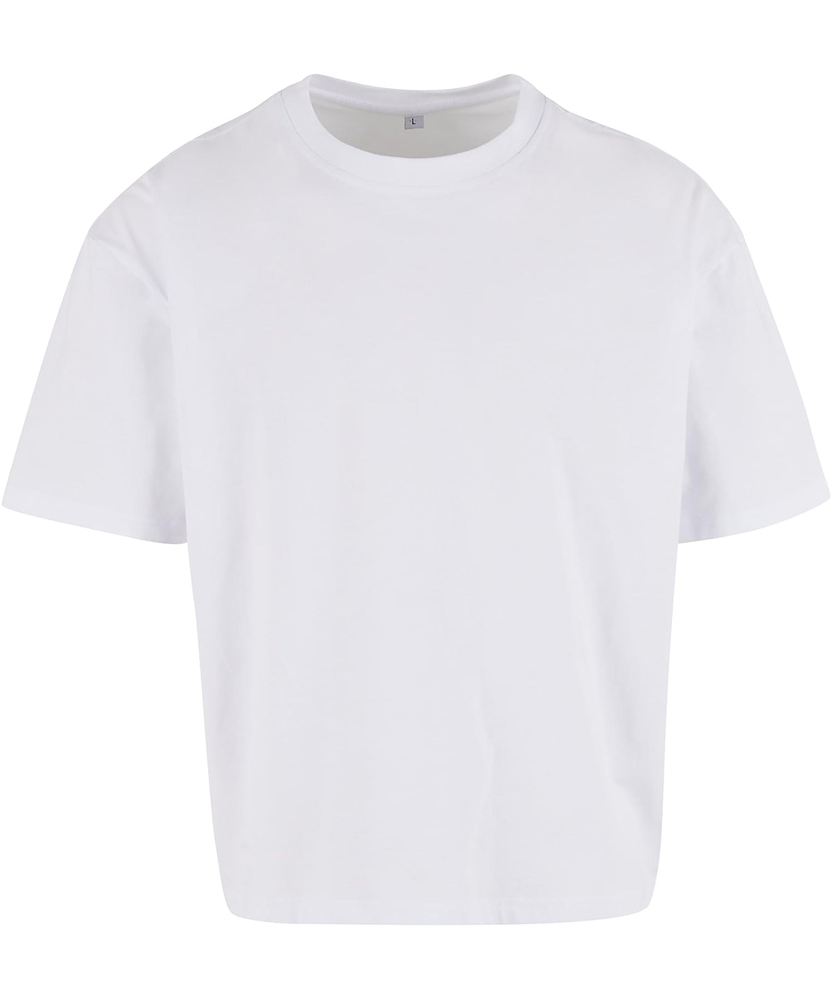 Build Your Brand Cropped oversize tee