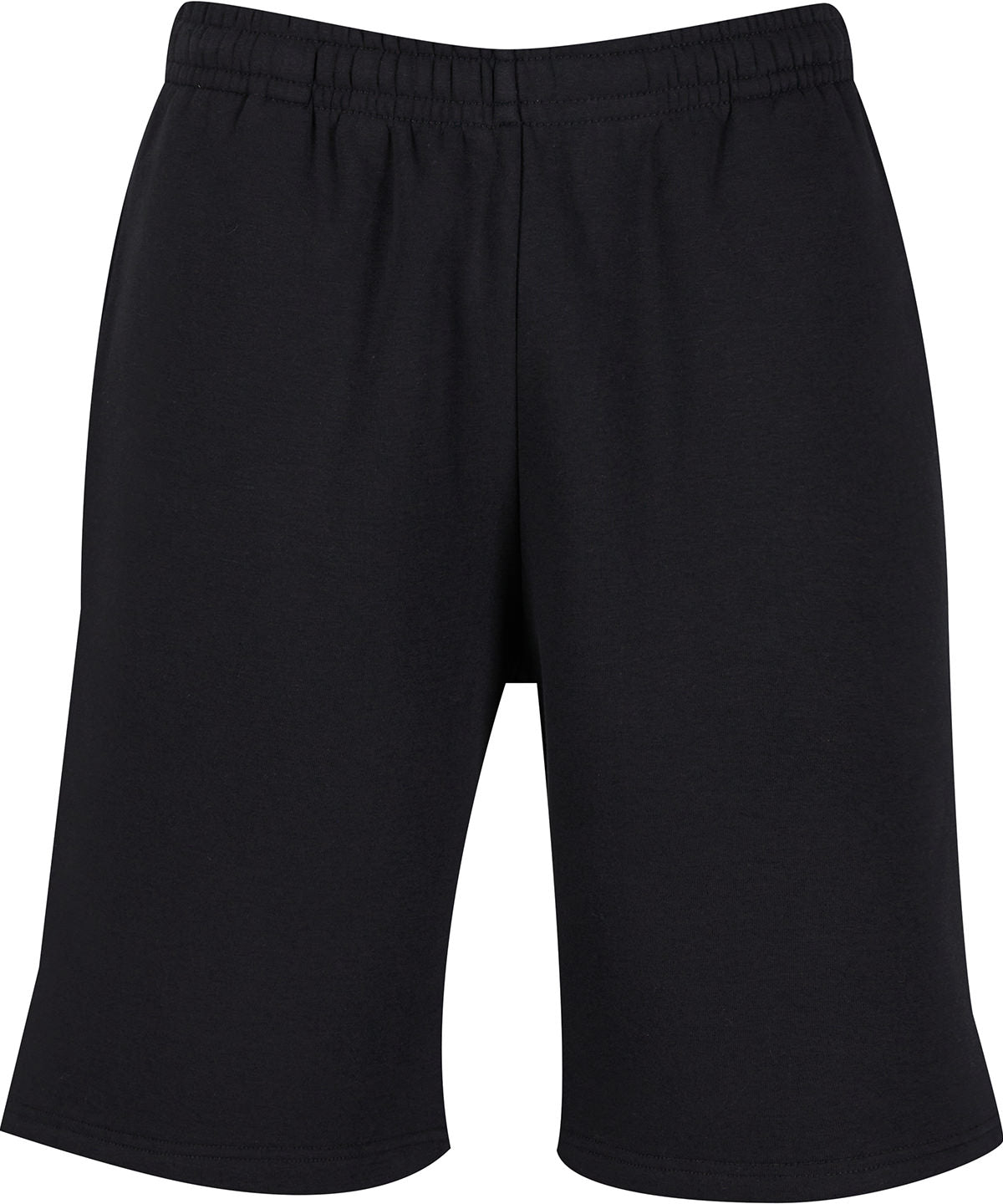 Fluffy sweat shorts - Black