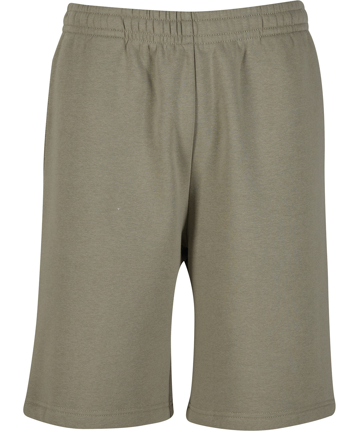 Fluffy sweat shorts - Pale Olive