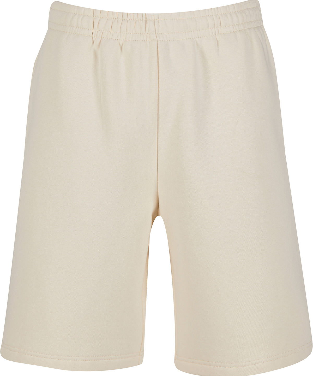 Fluffy sweat shorts - White Sand