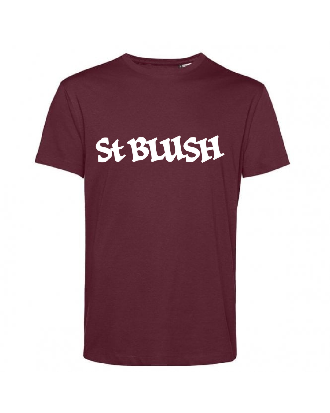 St Blush - Logo T-Shirt - Burgundy
