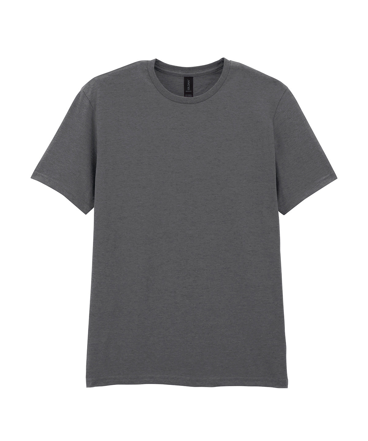 Gildan Softstyle Adult Ringspun T-Shirt in Charcoal, front view