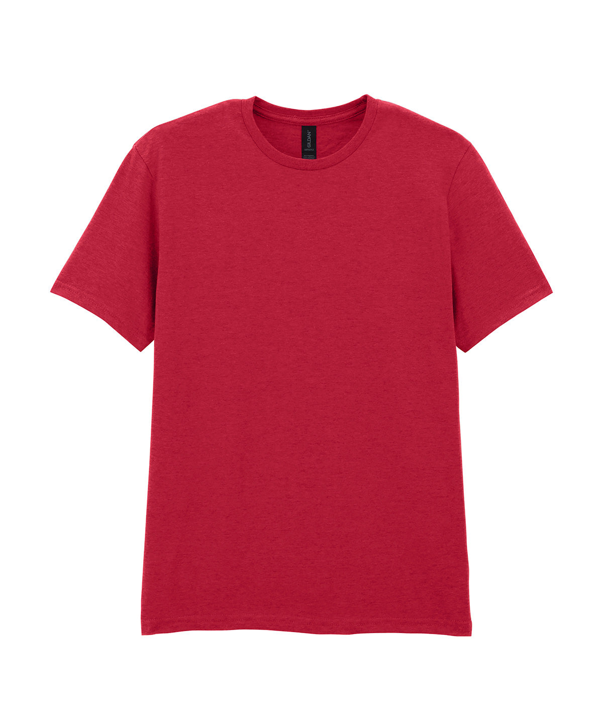 Gildan Softstyle Adult Ringspun T-Shirt in Cherry Red, front view