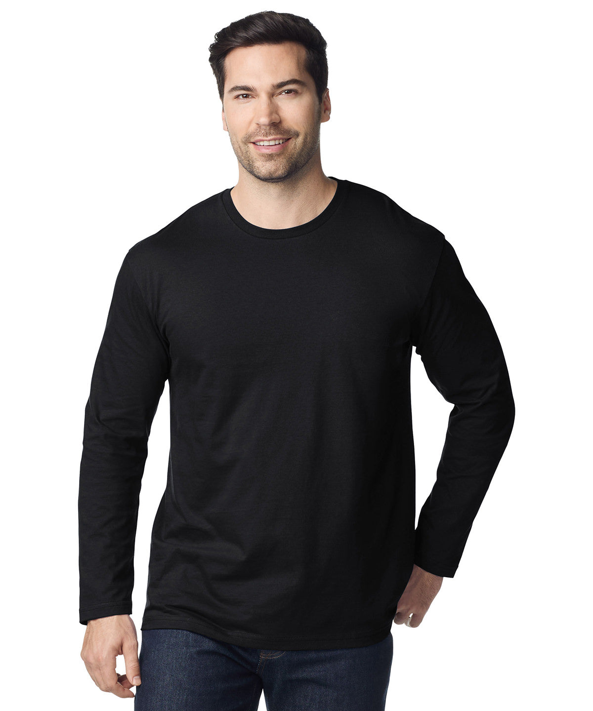 Gildan Softstyle Long Sleeve T-Shirt, ready to custom print with your logo or design