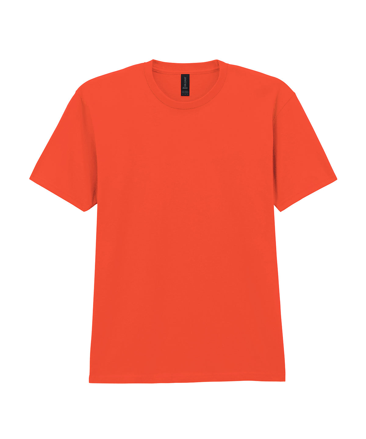 Gildan Softstyle Midweight Adult T-Shirt in Orange, front view