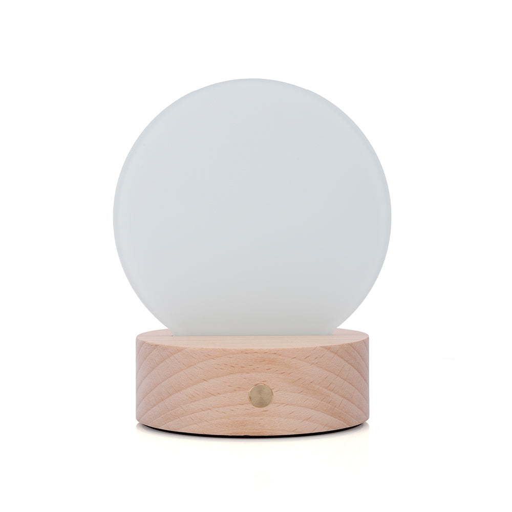 Round LED Glass Photo Panel