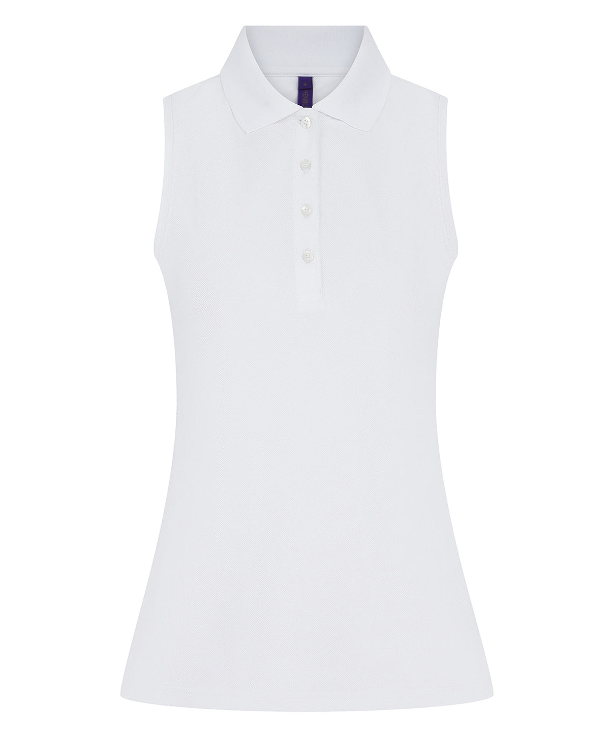 Henbury Women’s sleeveless Coolplus® polo shirt