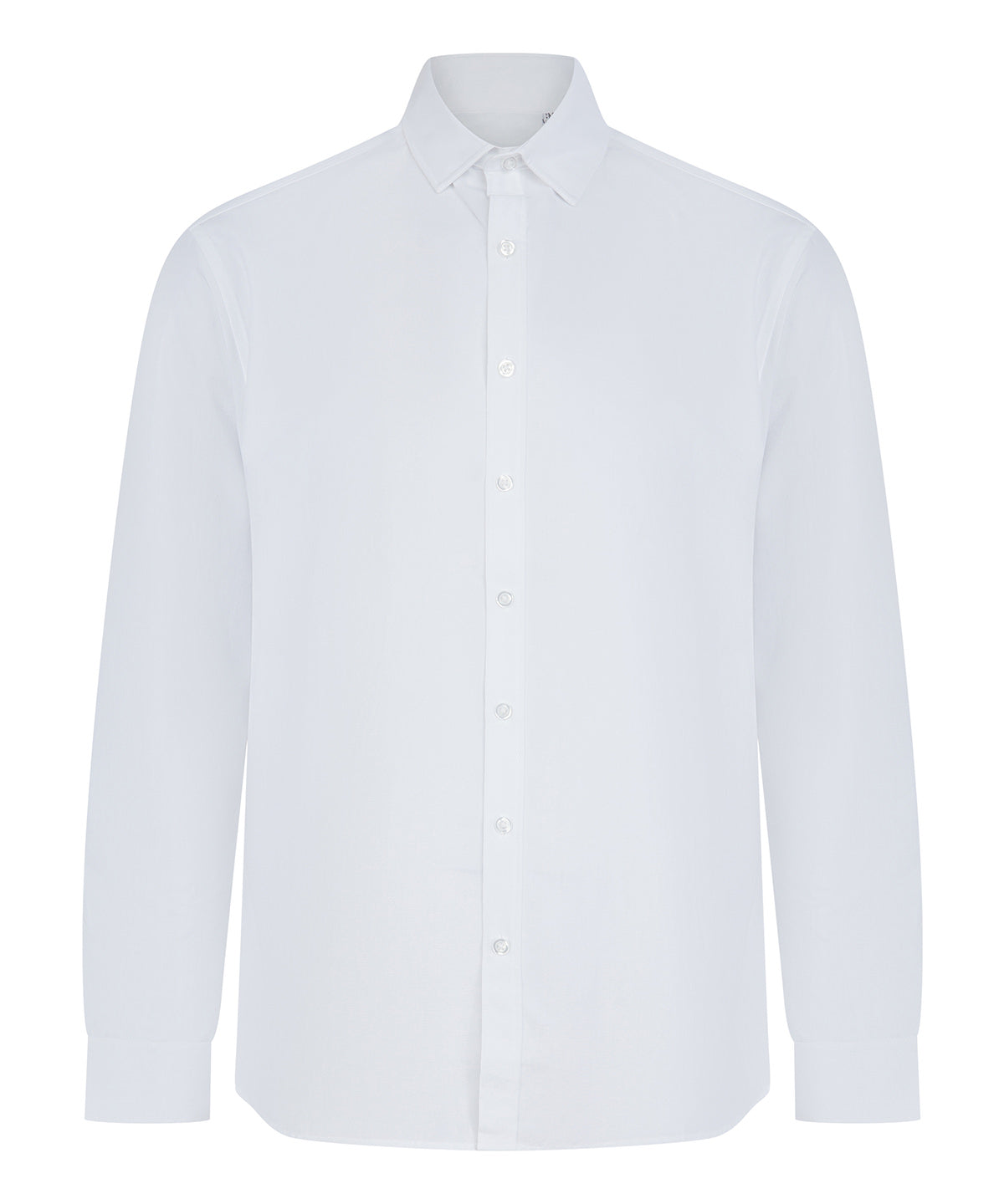 Henbury Long sleeve ‘cotton-feel’ Coolplus® shirt