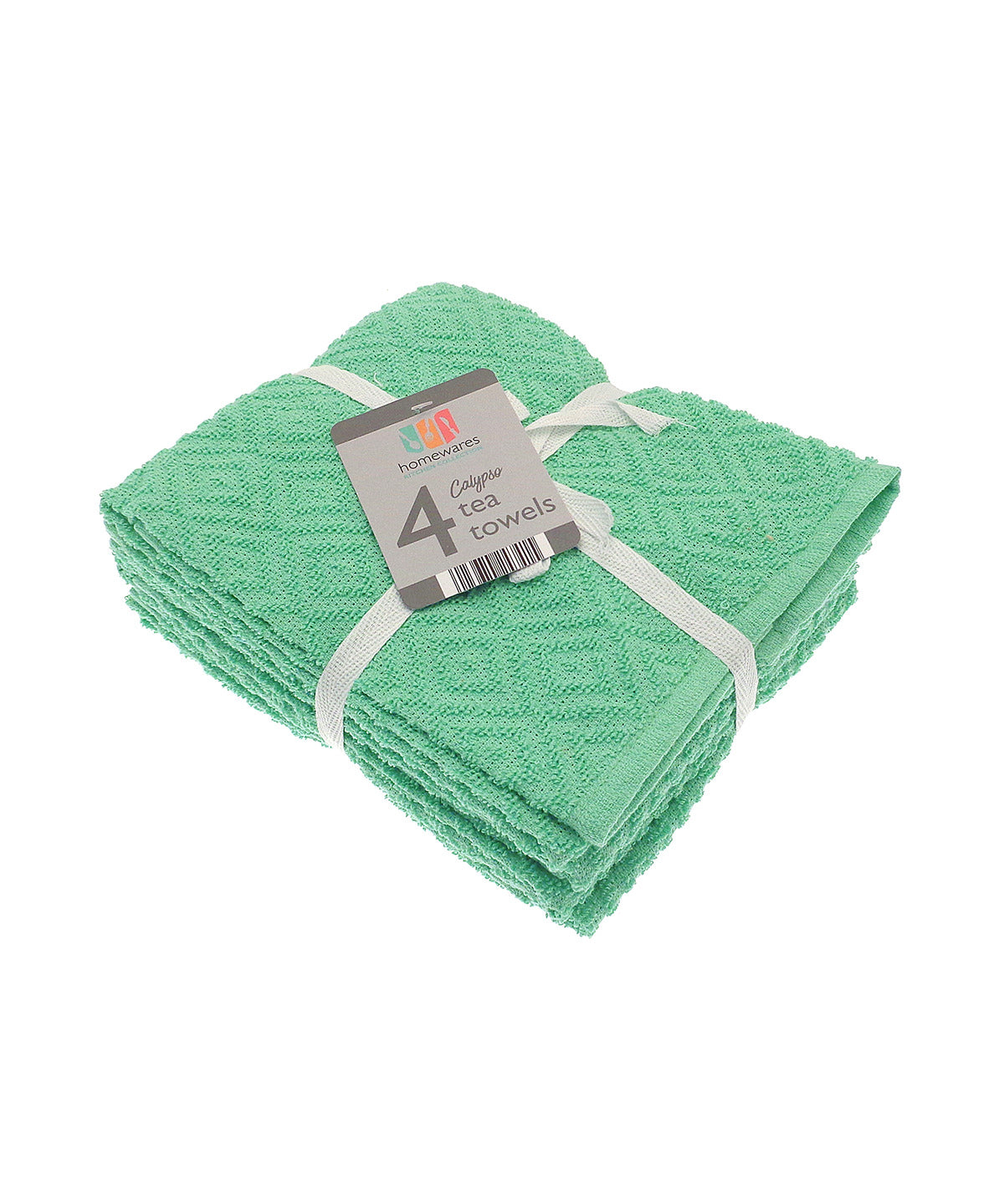 Calypso tea towels (4-pack) - Green