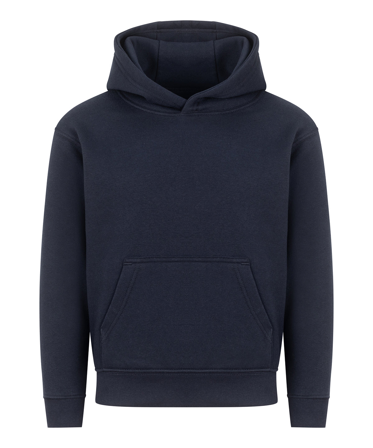 AWDis Just Hoods Kids Hoodie 2.0 in New French Navy, front view