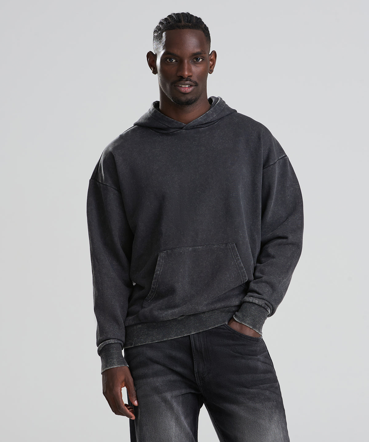 AWDis Just Hoods Vintage Washed Hoodie, ready to custom print with your logo or design