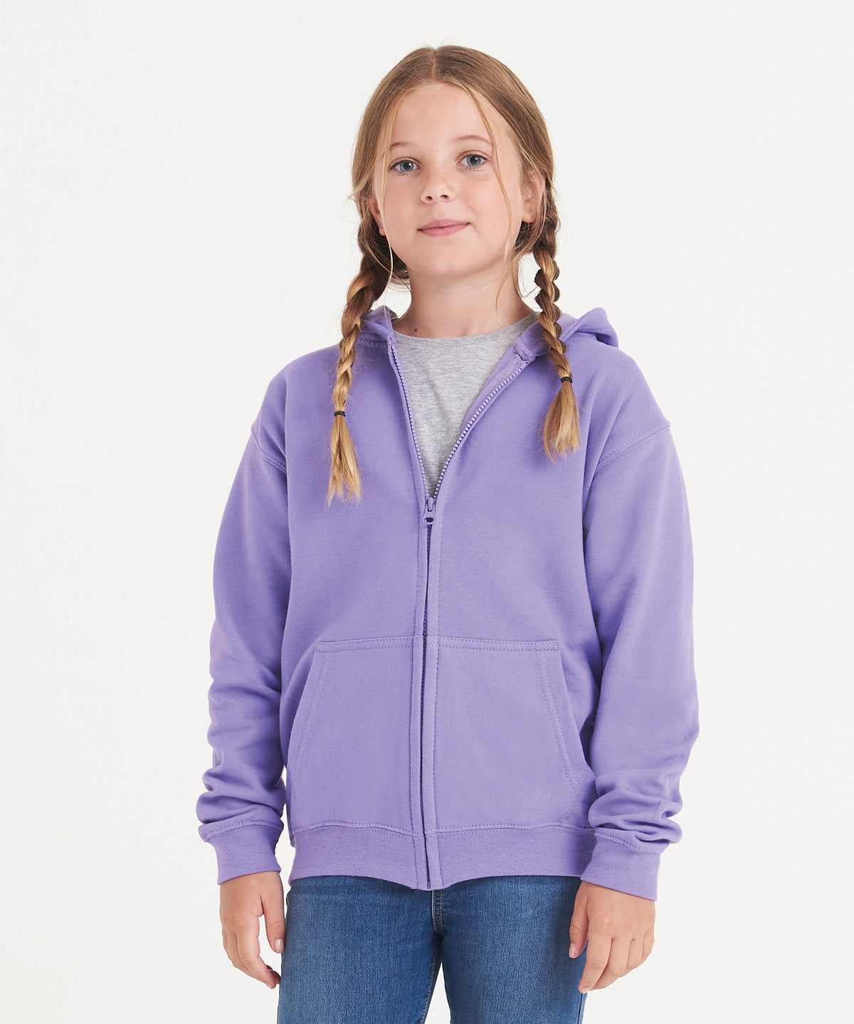 AWDis Just Hoods Kids Zoodie, ready to custom print with your logo or design
