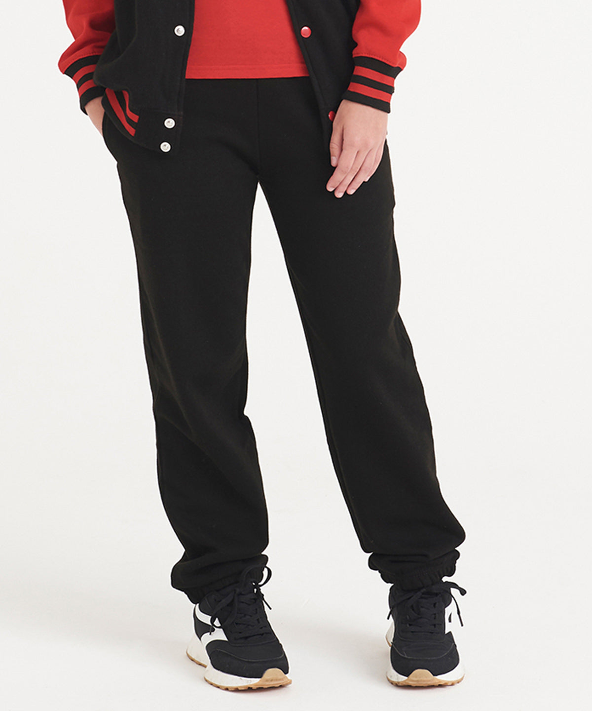 AWDis Just Hoods Kids Cuffed Sweatpants, ready to custom print with your logo or design