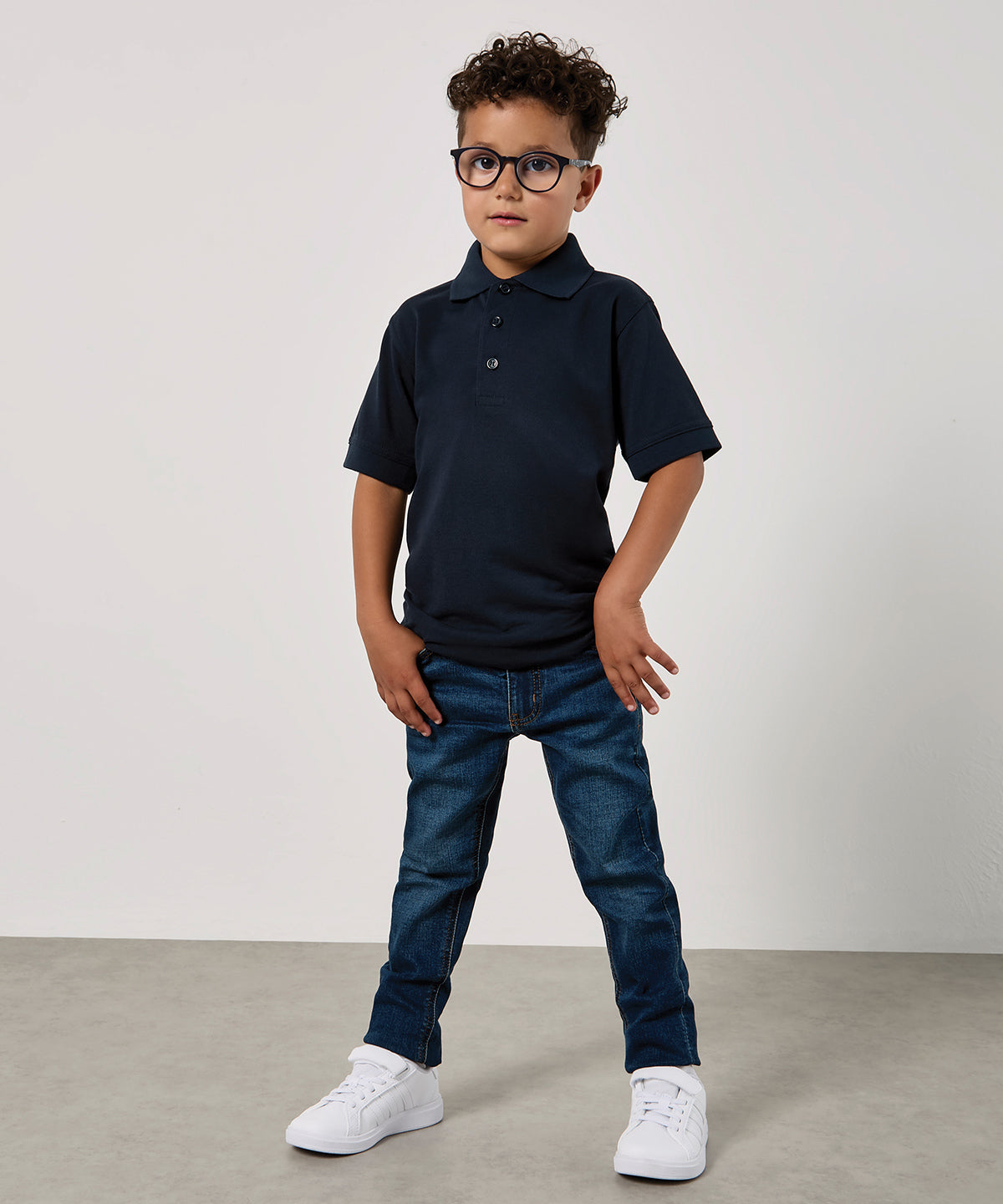 Kustom Kit Klassic Kids Polo with Superwash 60°C, ready to custom print with your logo or design
