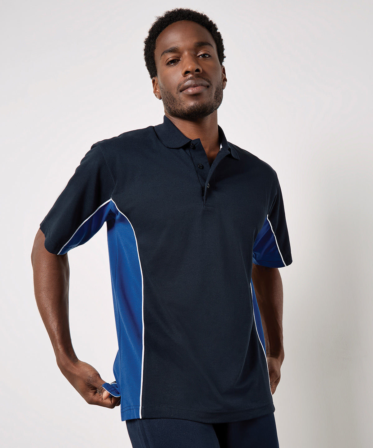 Kustom Kit Track Polo, ready to custom print with your logo or design