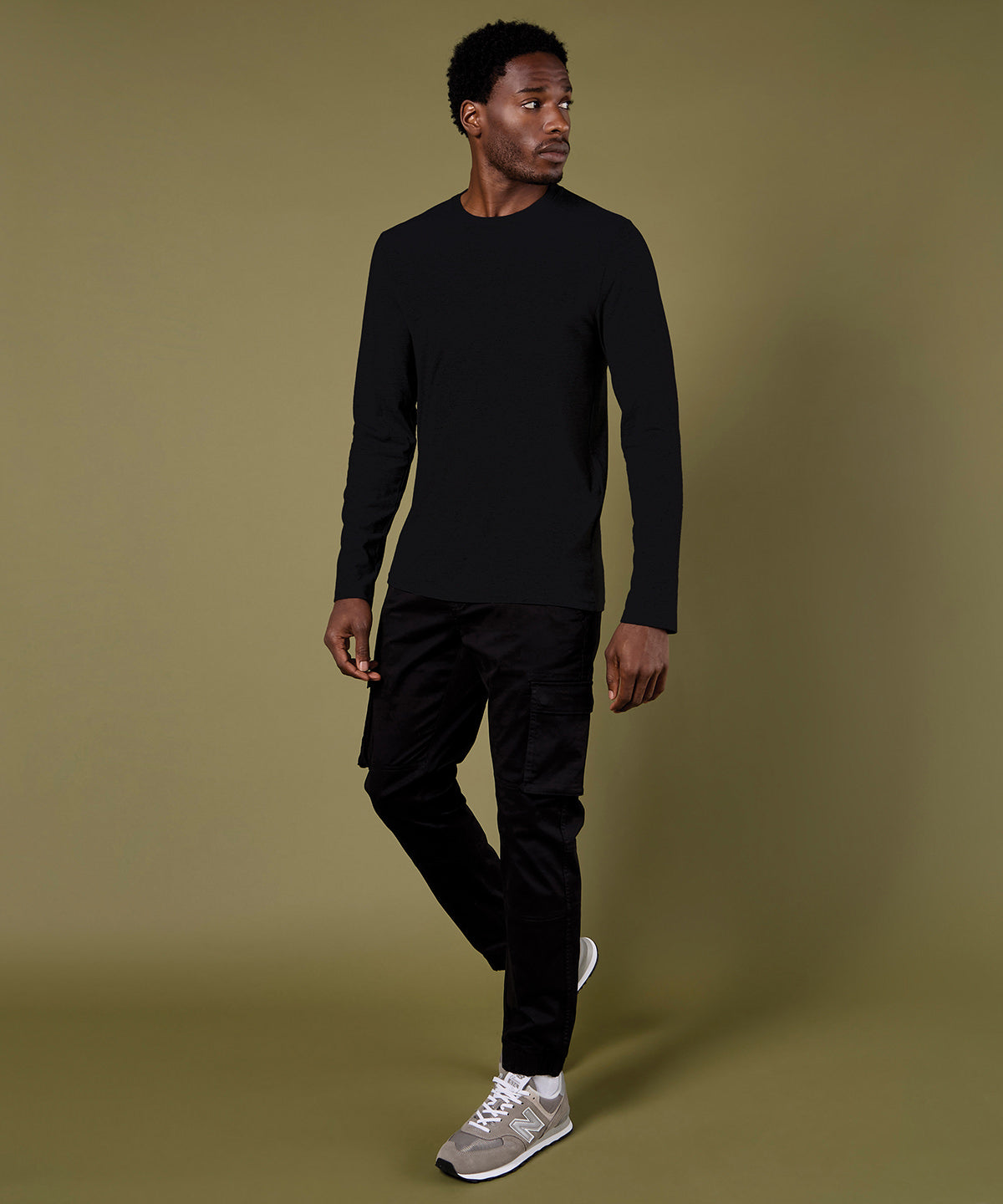 Kustom Kit Long Sleeve Superwash 60°C Tee, ready to custom print with your logo or design