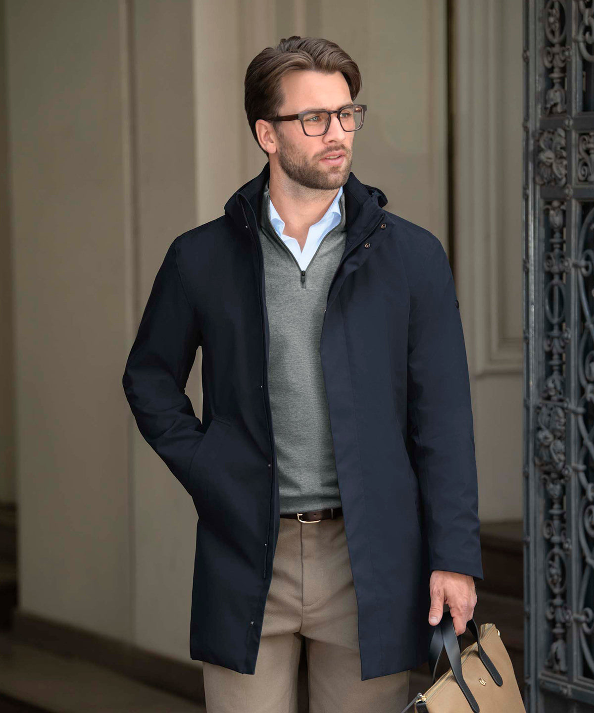 Nimbus Eldridge ¾-Length Car Coat, ready to custom print with your logo or design