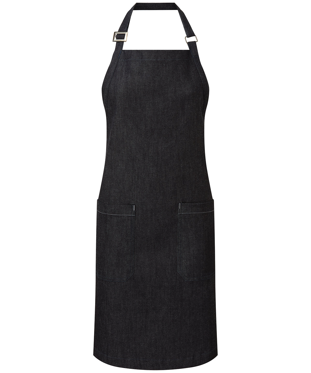 Premier Cotton denim bib apron, organic and Fairtrade certified