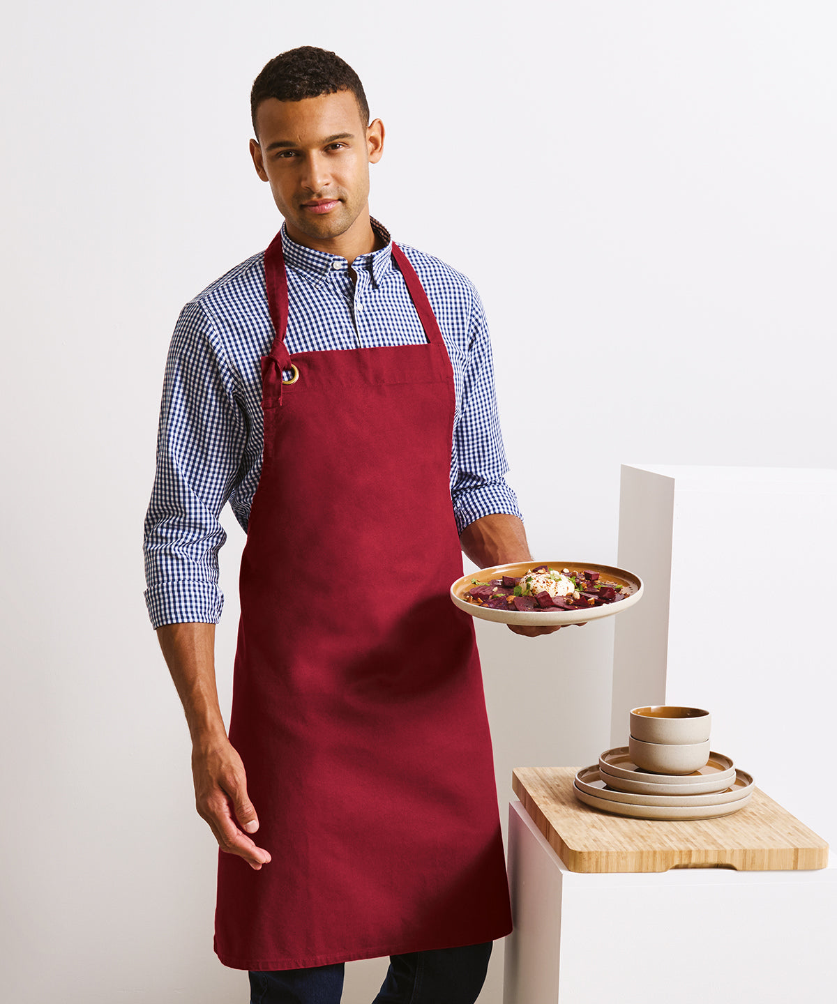 Calibre heavy cotton canvas bib apron