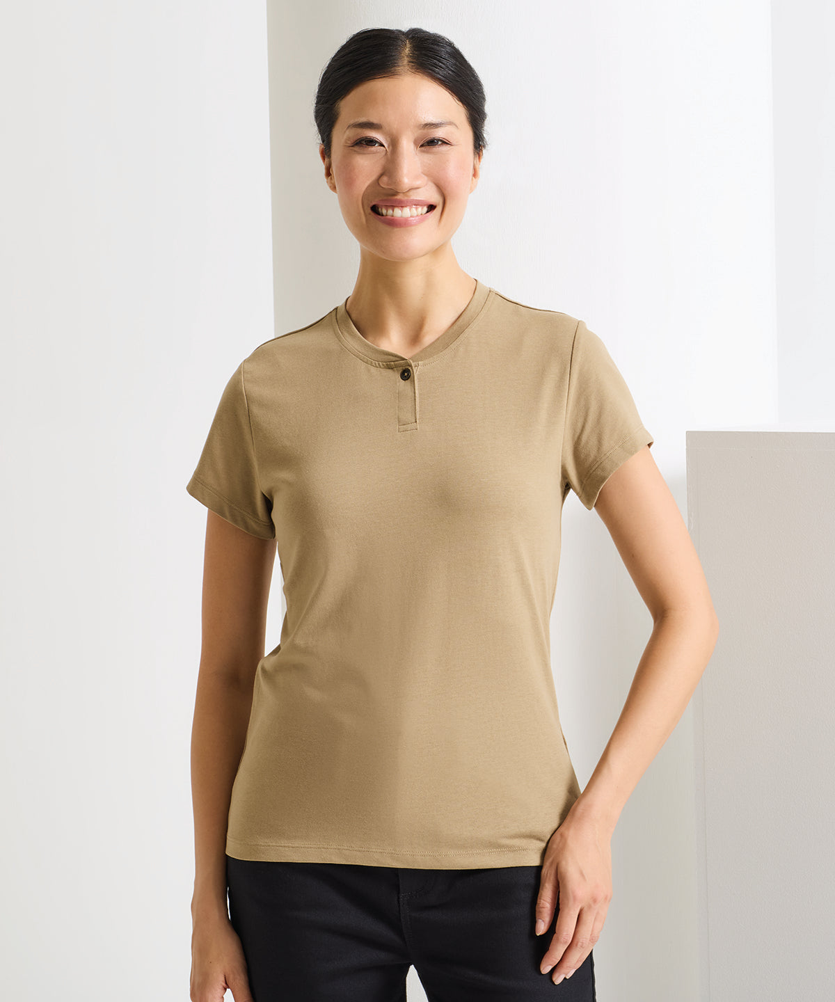 Premier Women's Cotton Rich Comis Tee, ready to custom print with your logo or design