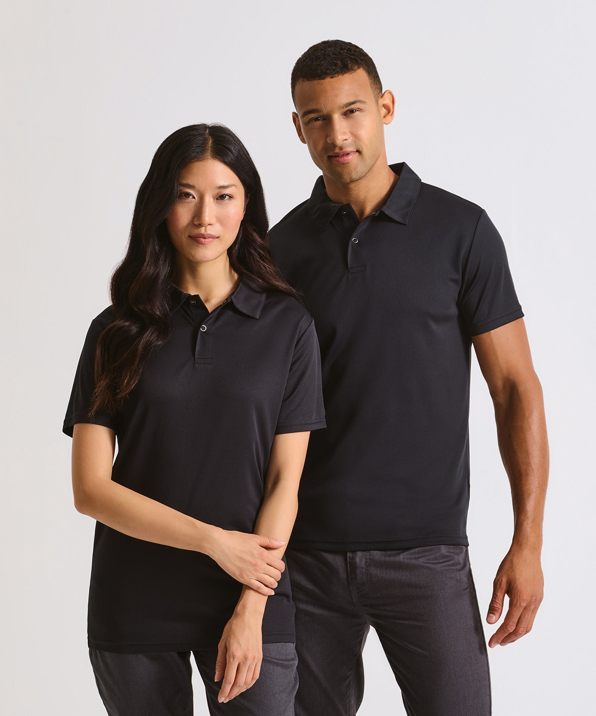 Premier Coolchecker Studded Polo, ready to custom print with your logo or design