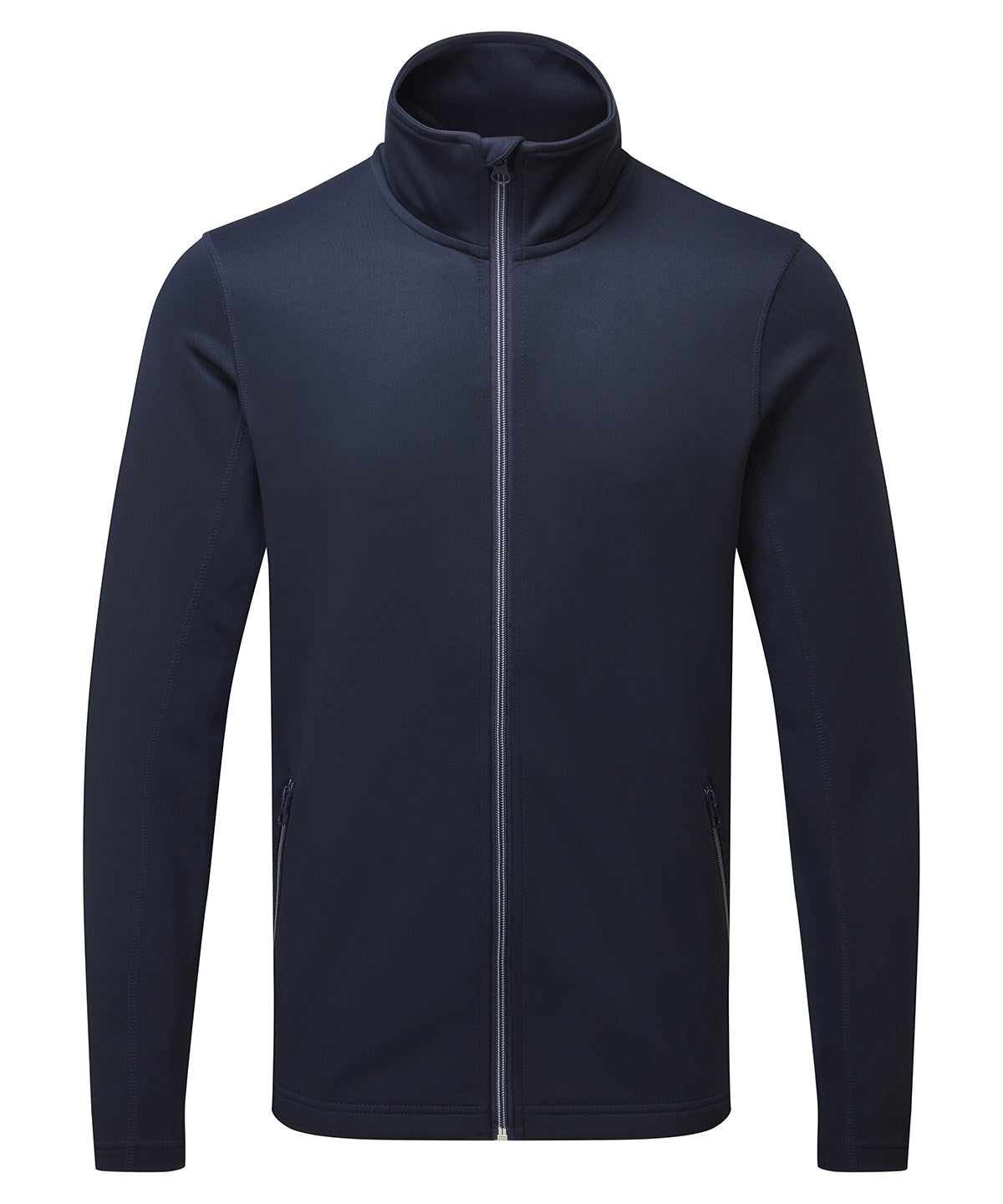 Premier Men's spun dyed sustainable zip-through sweatshirt
